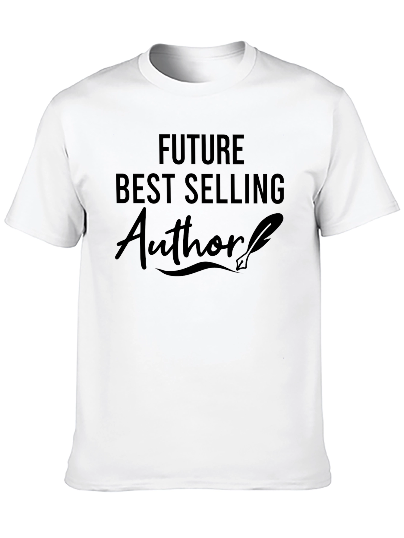 Future Best Selling Author T-Shirt - Black