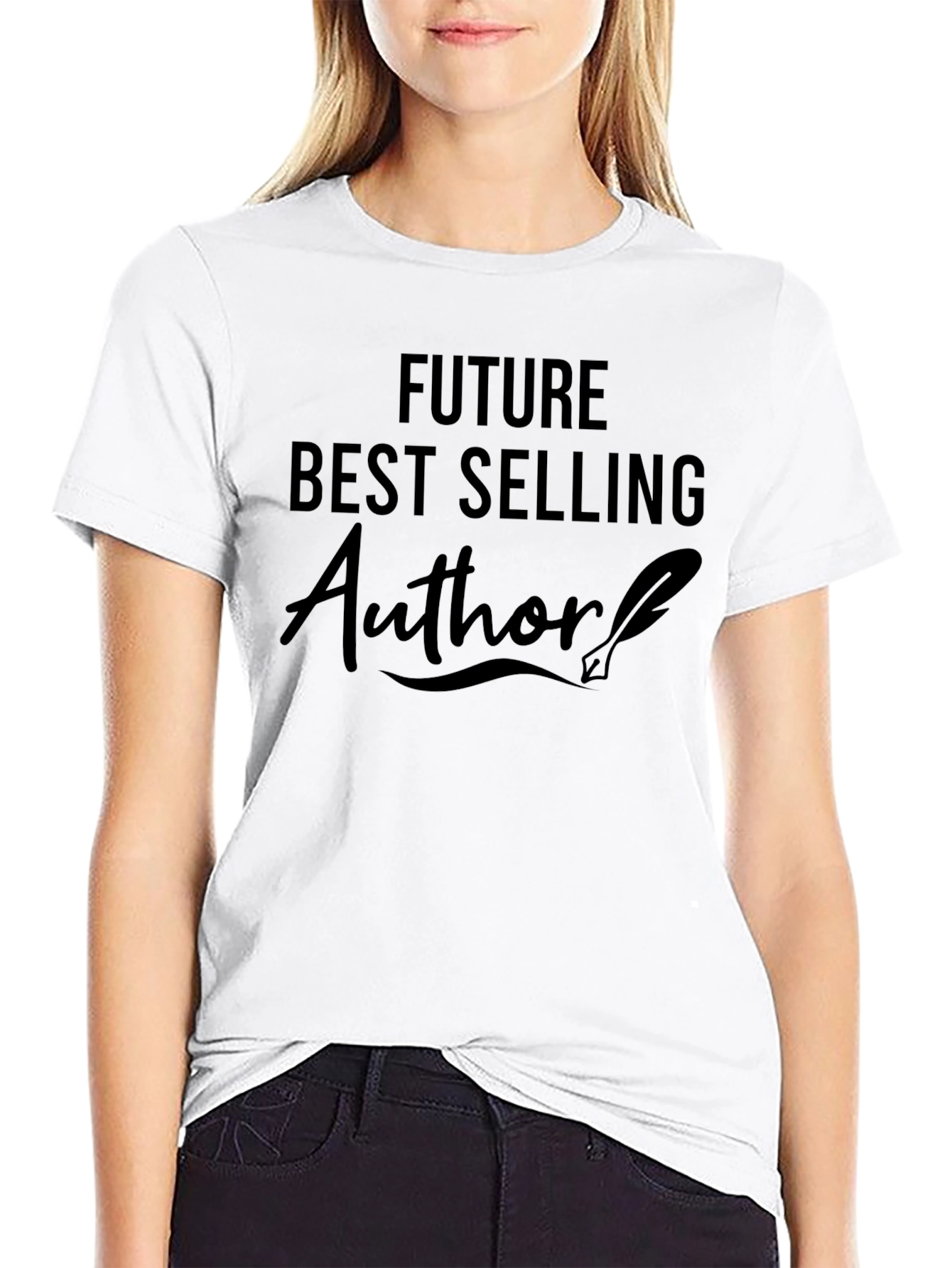 Future Best Selling Author T-Shirt - Black