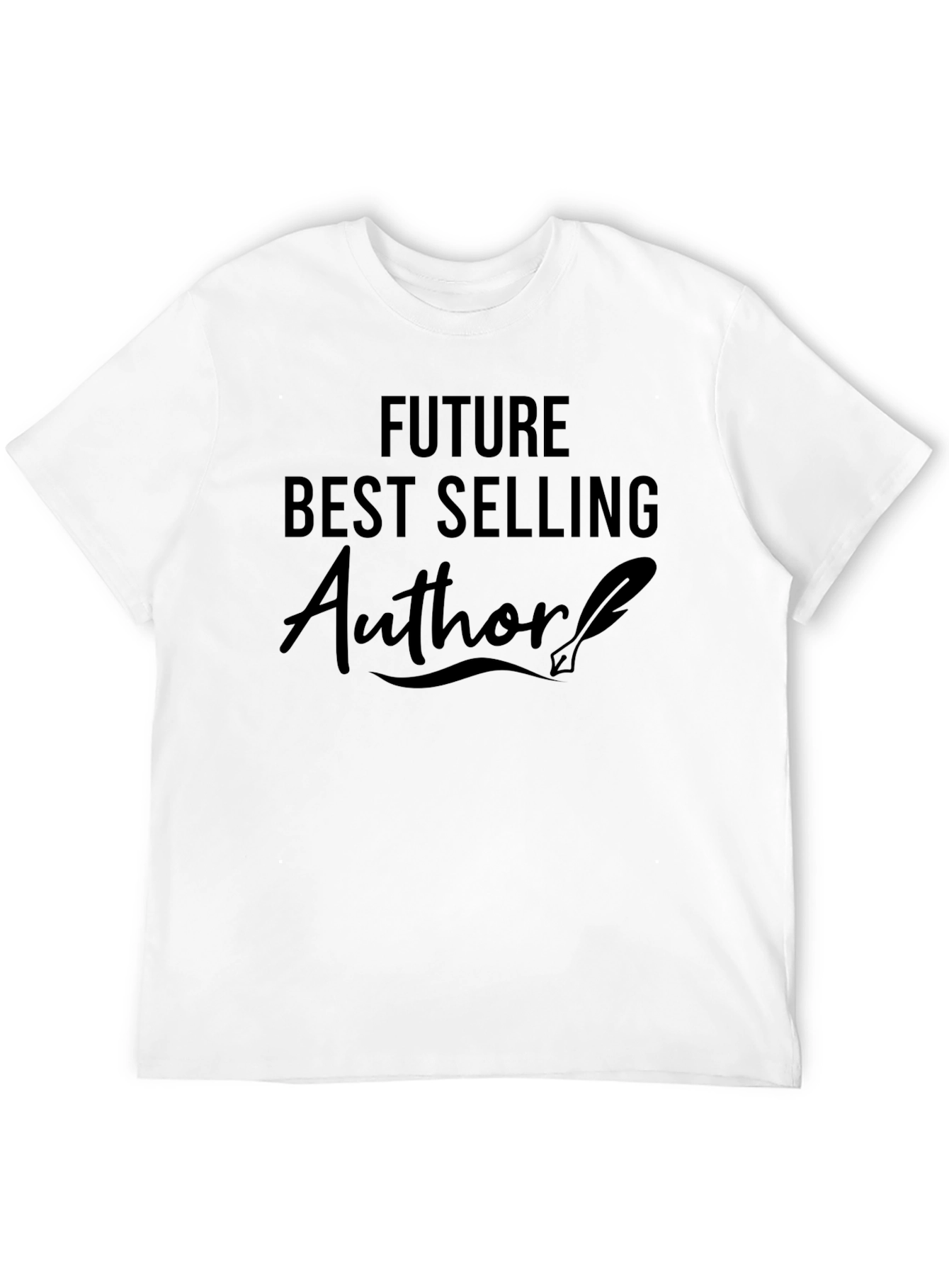 Future Best Selling Author T-Shirt - Black