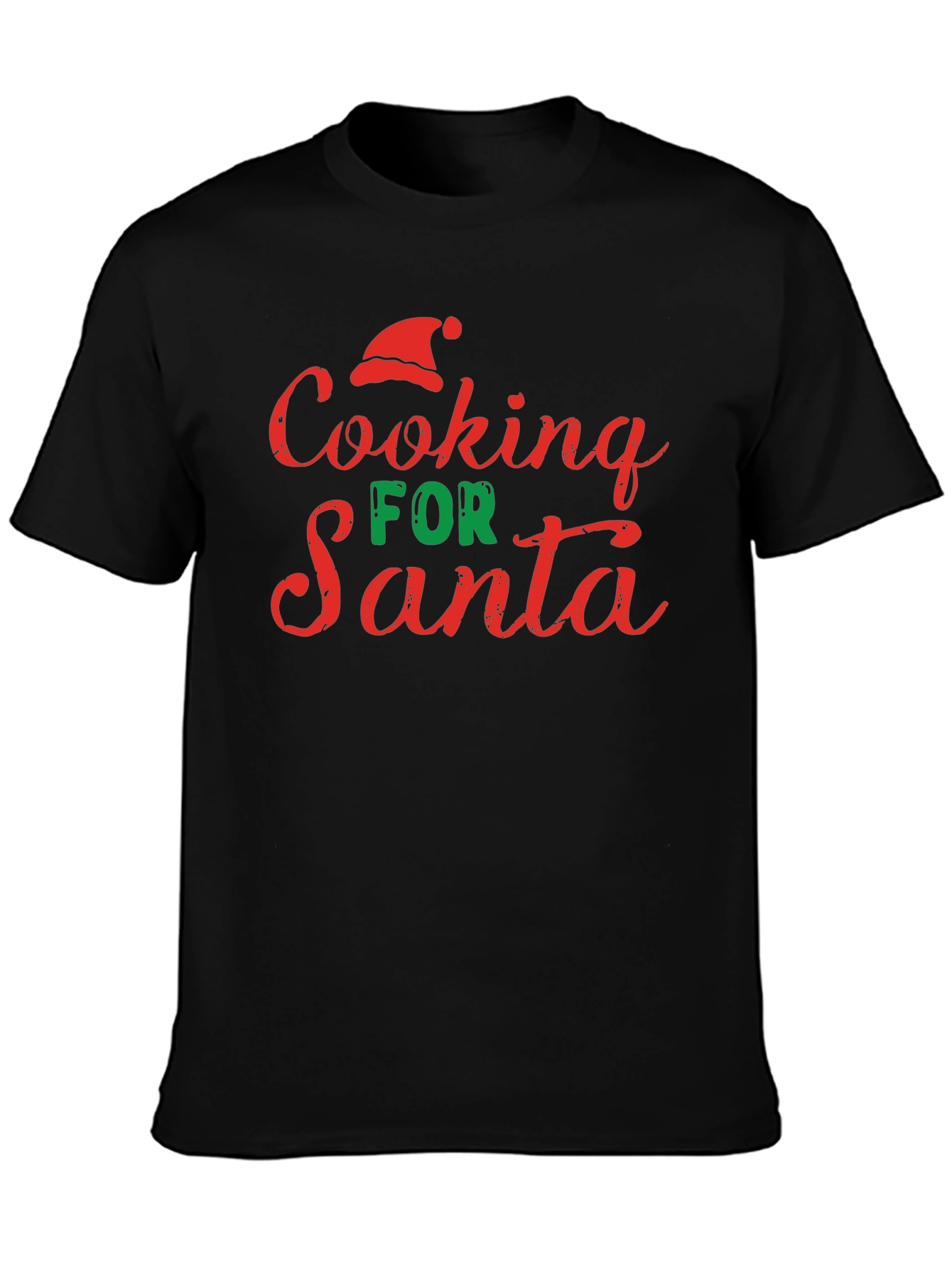 Cooking For Santa Christmas Graphic T-Shirt