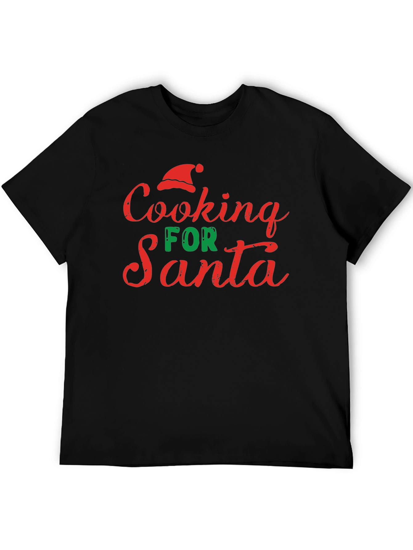 Cooking For Santa Christmas Graphic T-Shirt