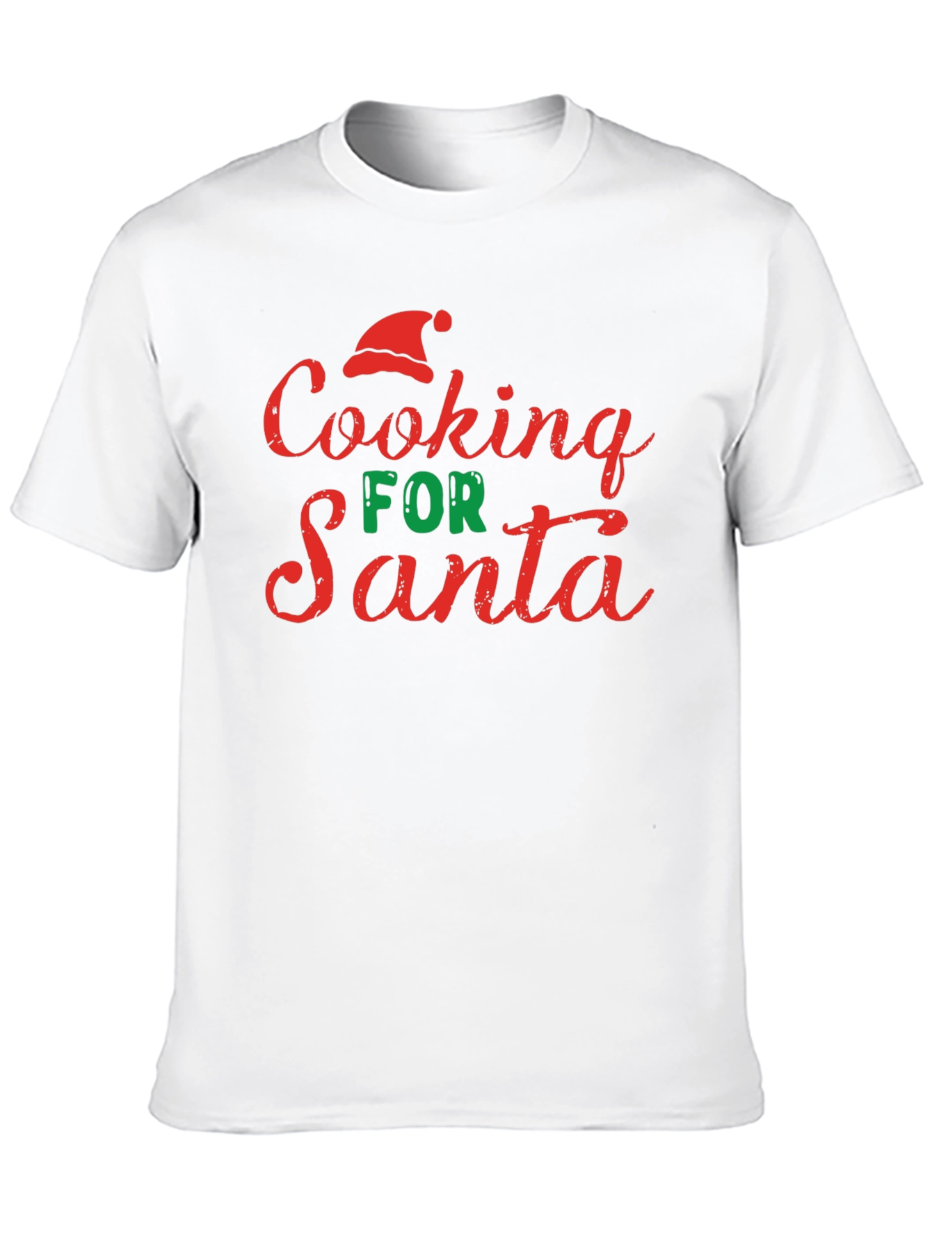 Cooking For Santa Christmas Graphic T-Shirt