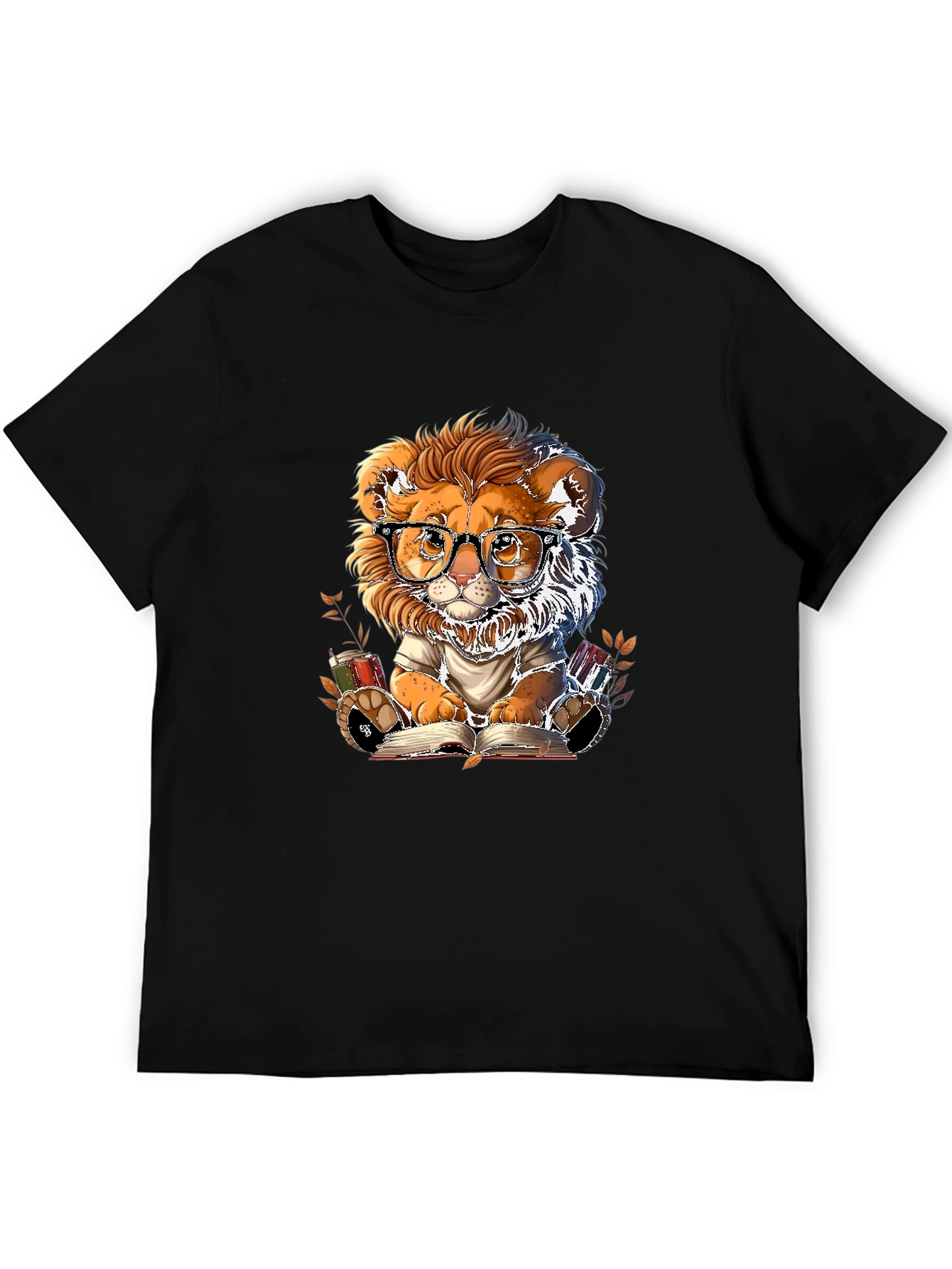 Lion Reader T-Shirt - Bookish Style