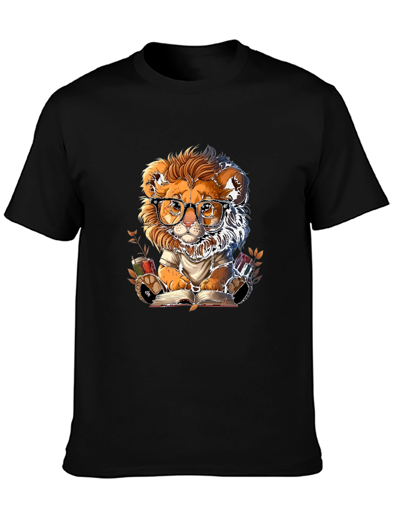 Lion Reader T-Shirt - Bookish Style
