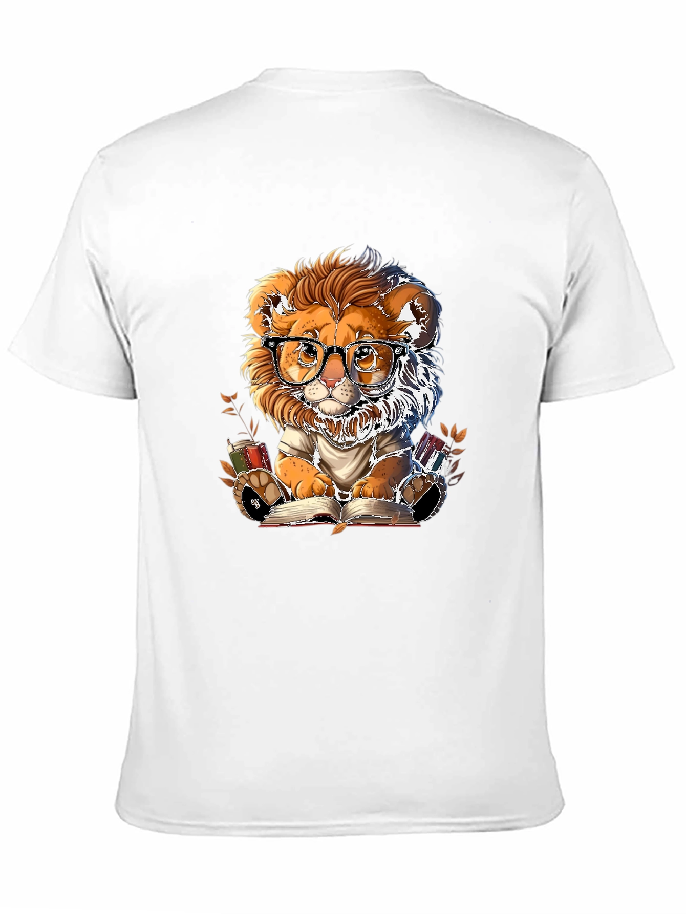 Lion Reader T-Shirt - Bookish Style