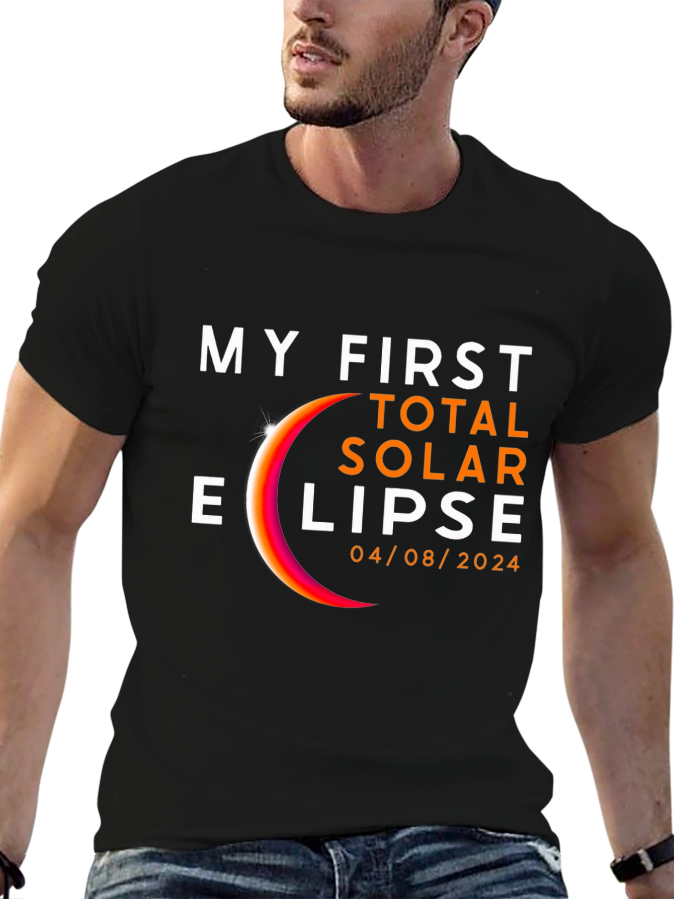 My First Total Solar Eclipse 04/08/2024 T-Shirt