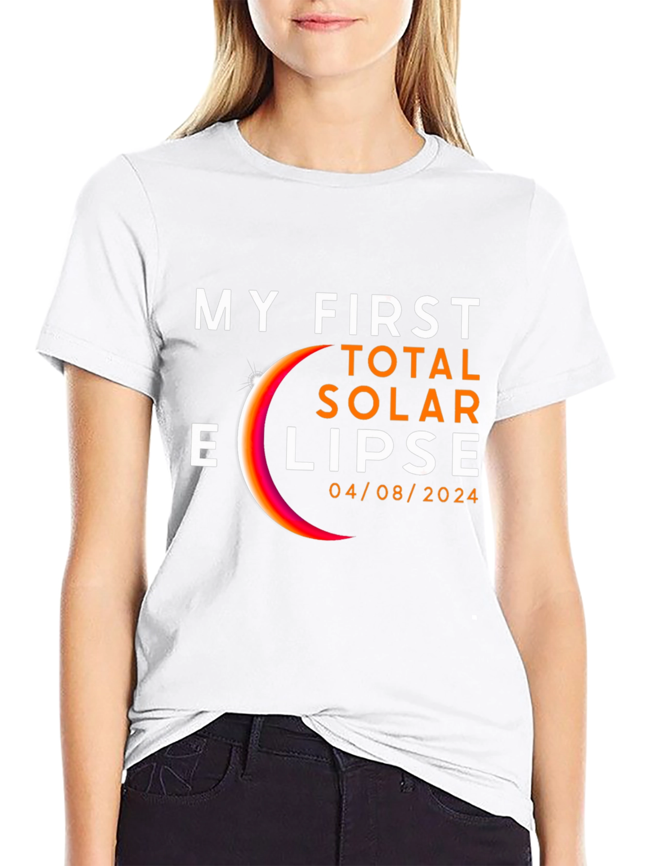 My First Total Solar Eclipse 04/08/2024 T-Shirt
