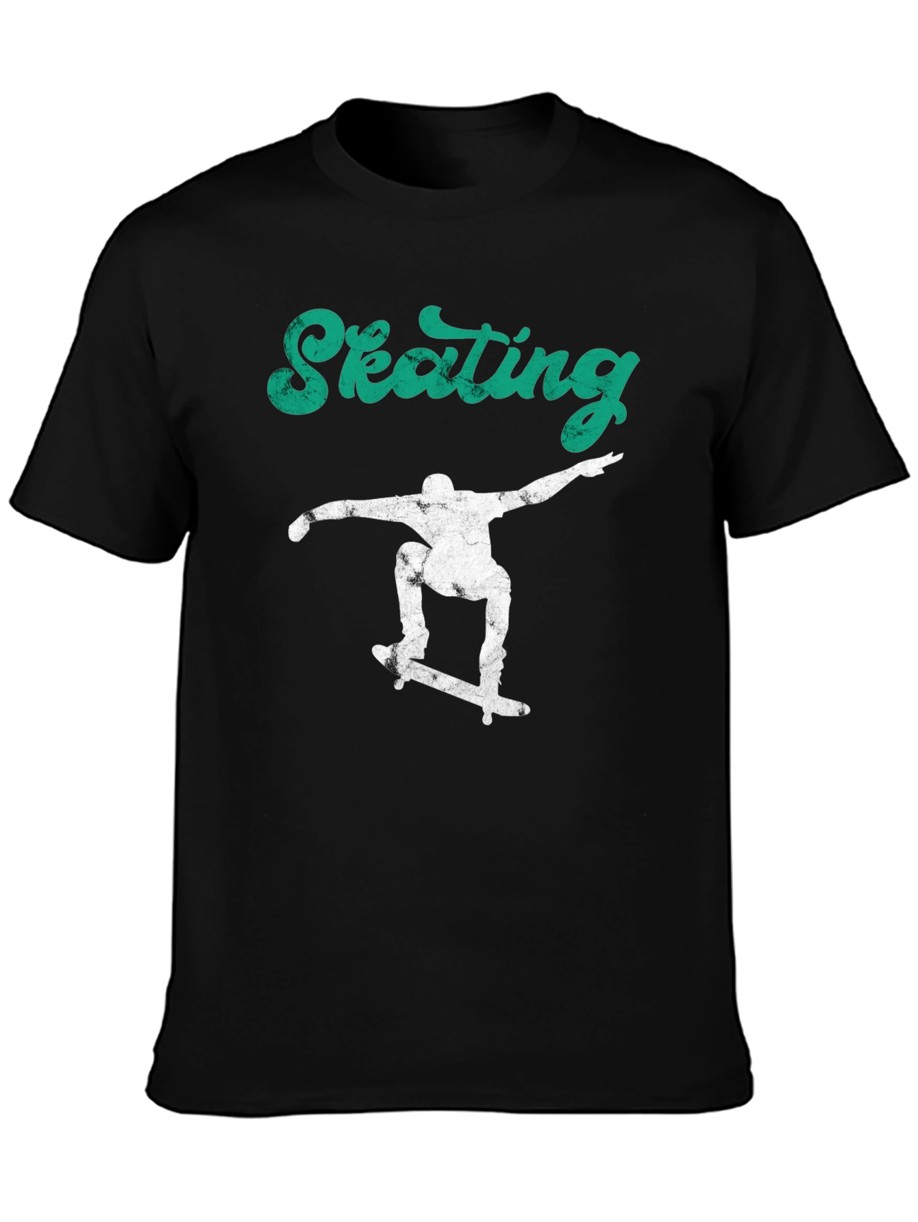Skating T-Shirt - Black