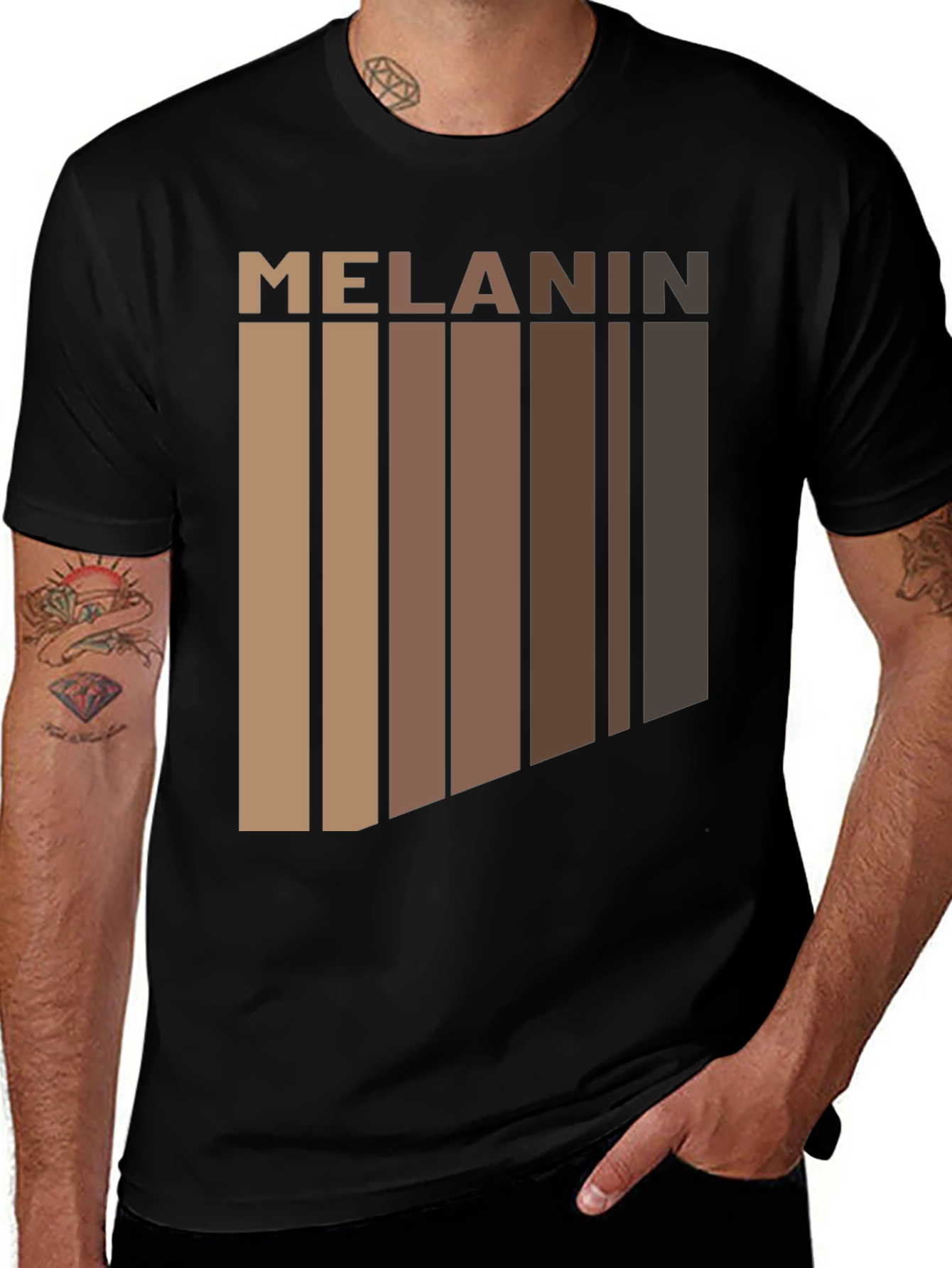 Melanin Shades T-Shirt - Unique Design