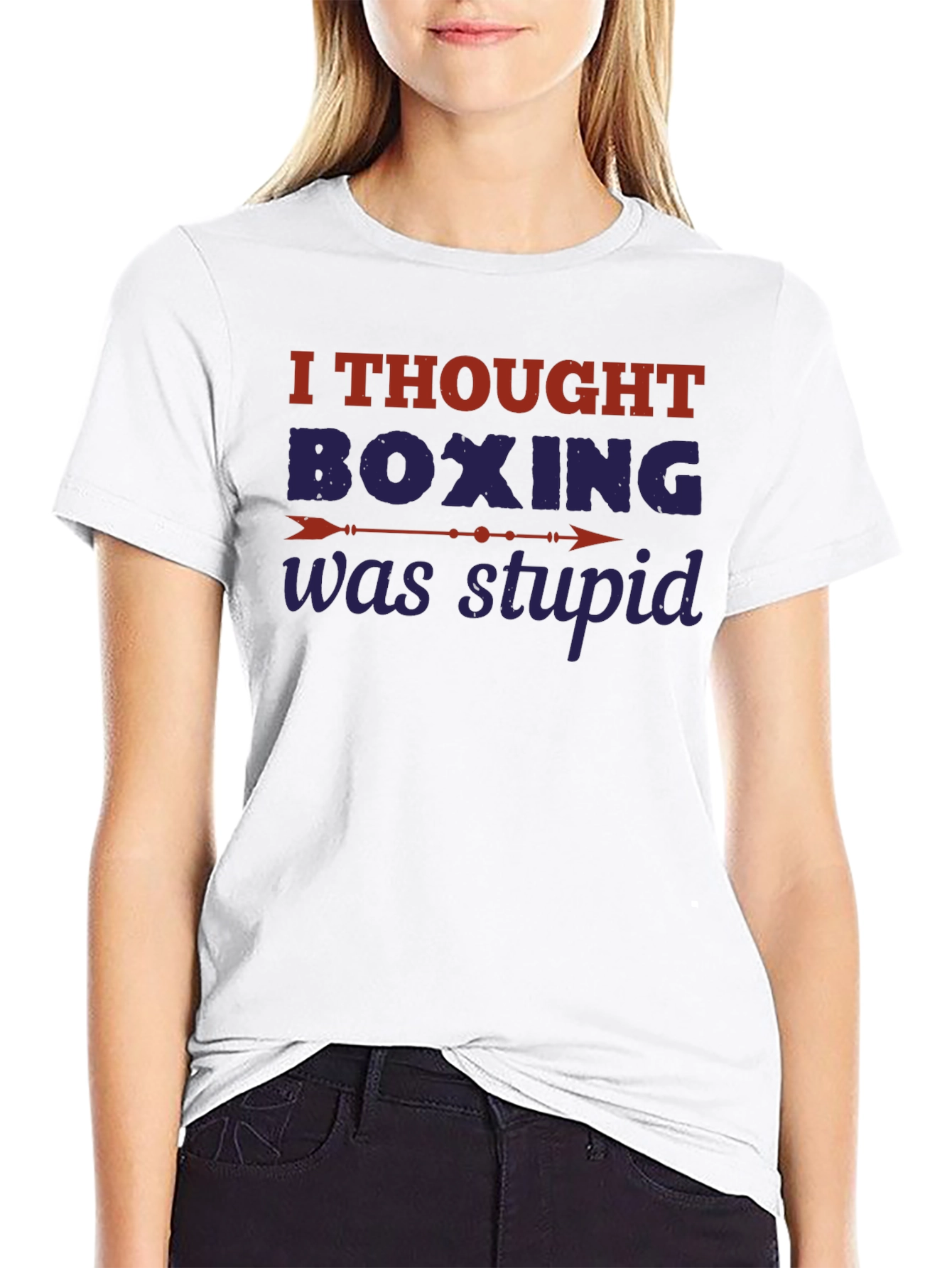 Funny Boxing Graphic T-Shirt - Sarcastic Boxing Gift