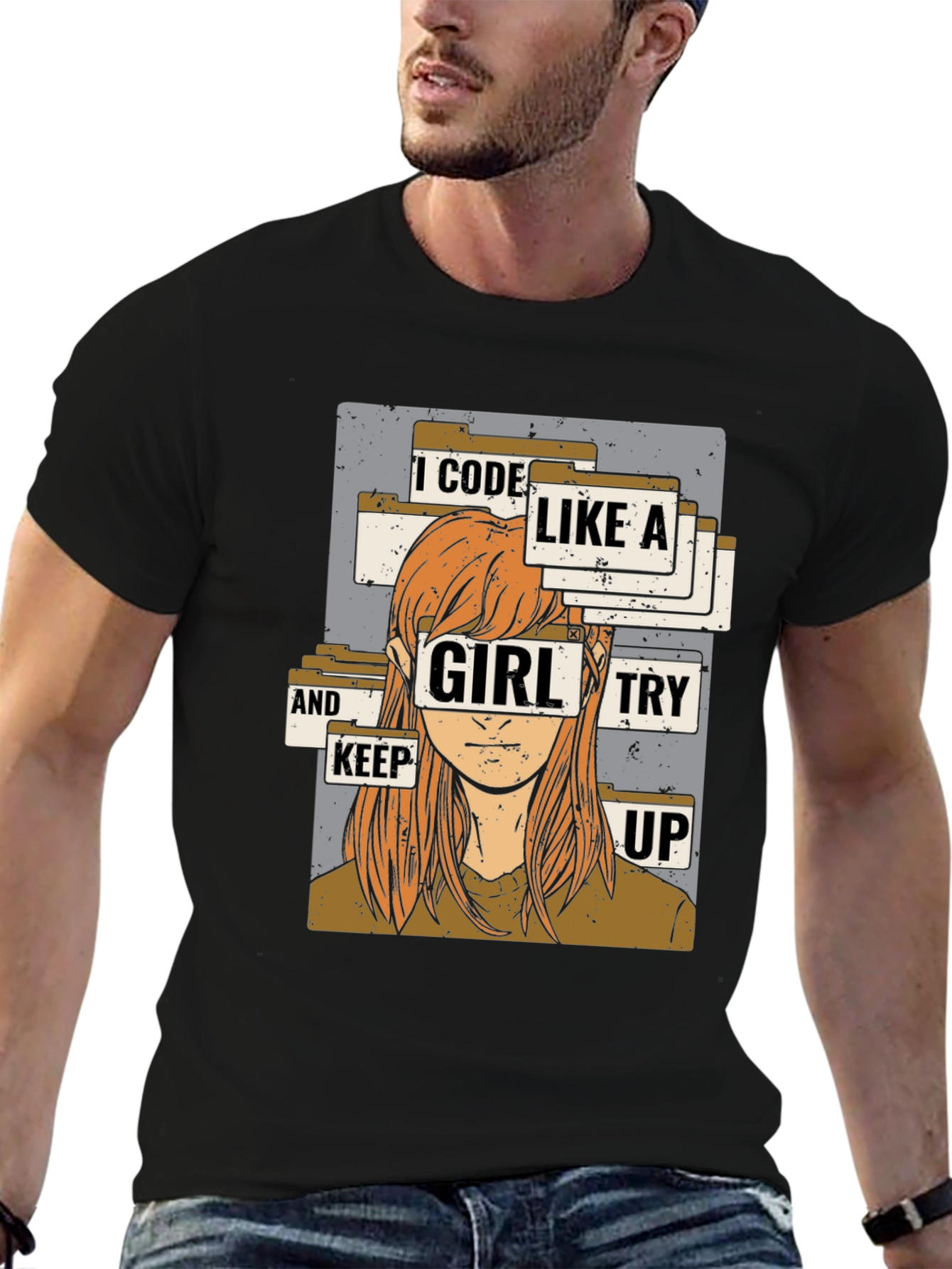I Code Like A Girl T-Shirt