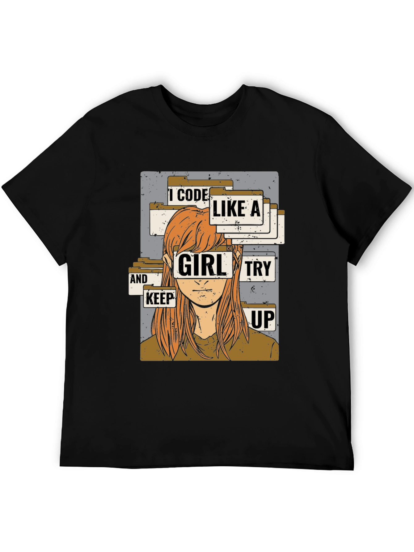 I Code Like A Girl T-Shirt