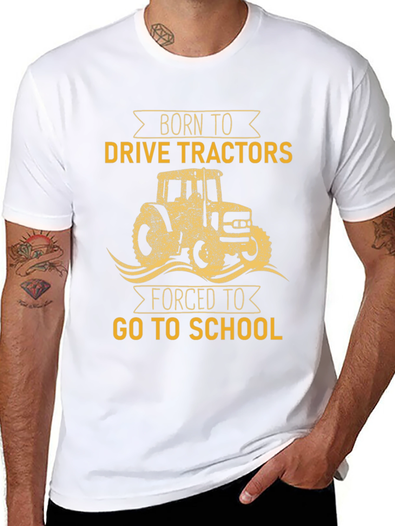 Born to Drive Tractors T-Shirt