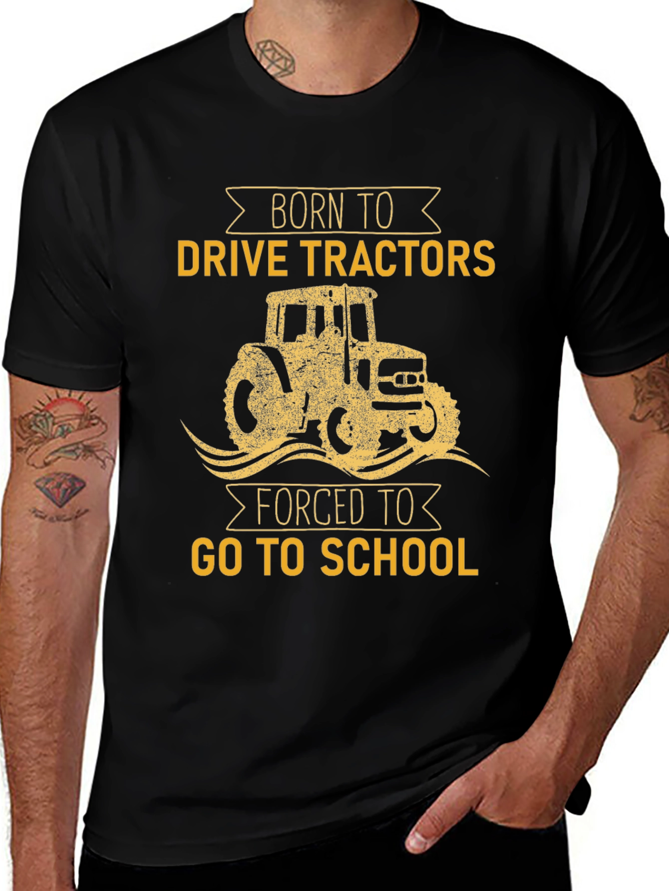 Born to Drive Tractors T-Shirt