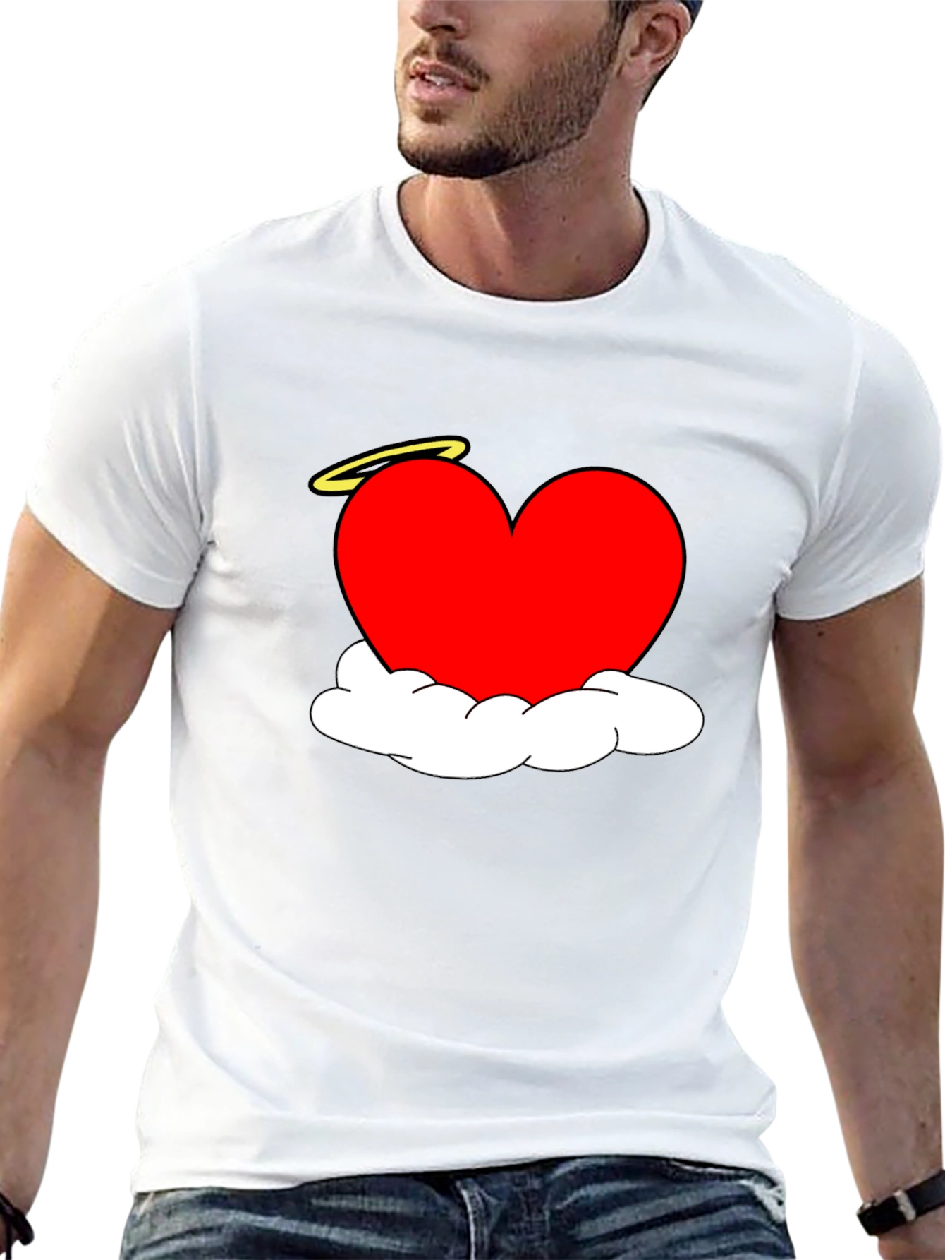 Heart with Halo Graphic T-Shirt