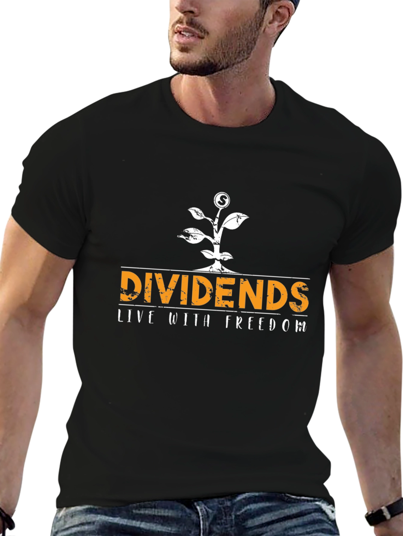 Dividends Freedom Black T-Shirt