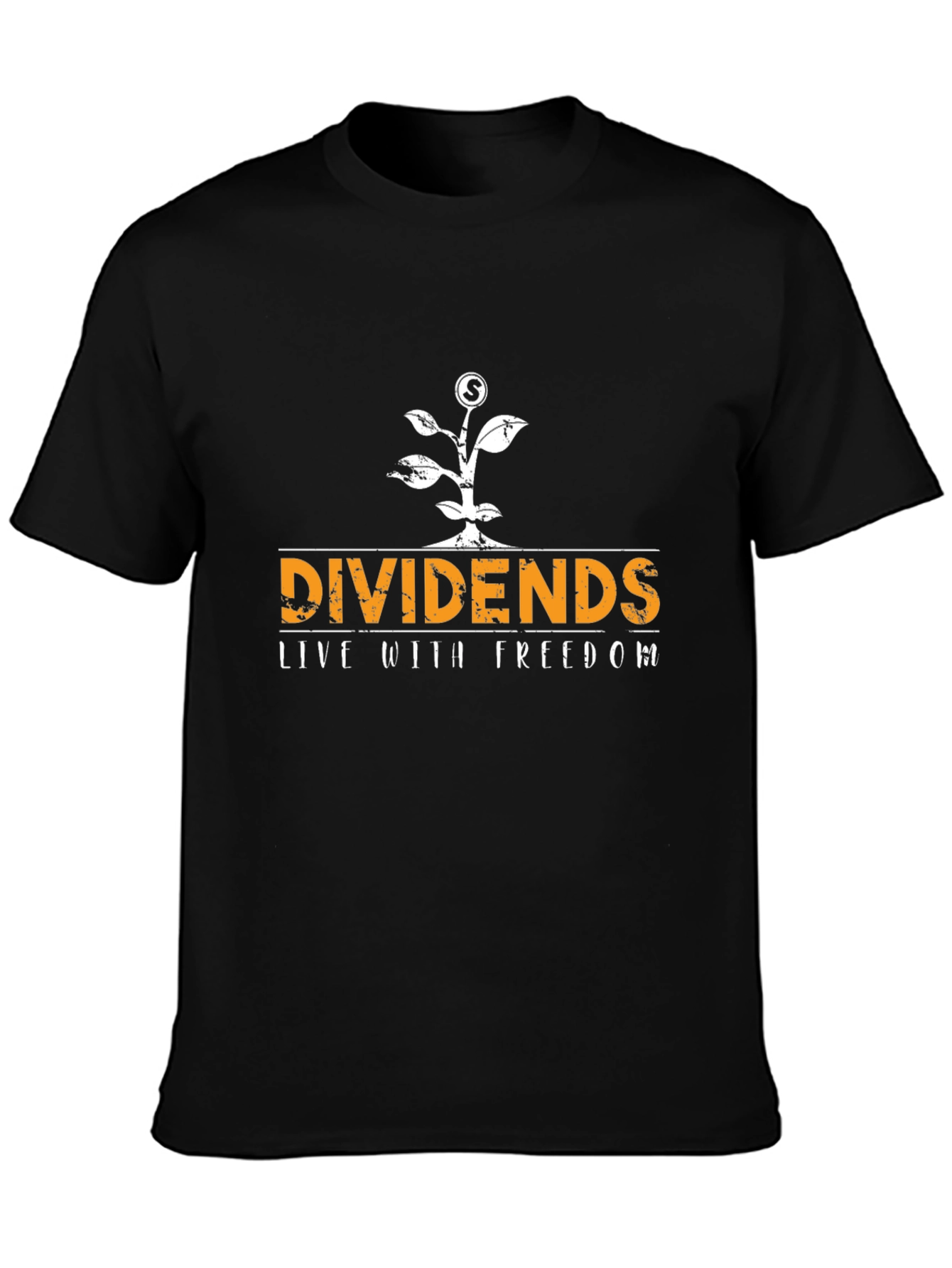 Dividends Freedom Black T-Shirt