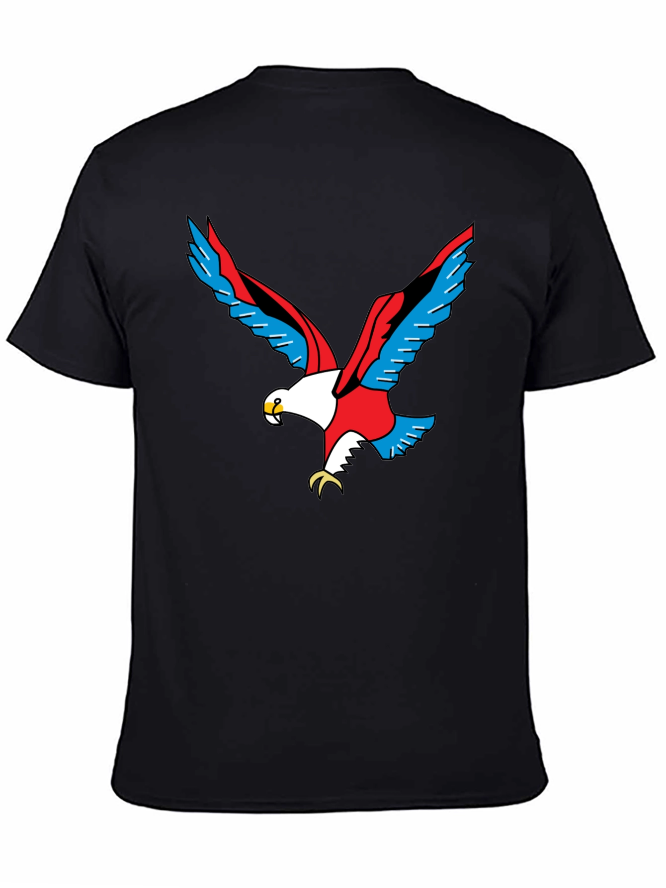 Bold Eagle Graphic Tee - Patriotic Style