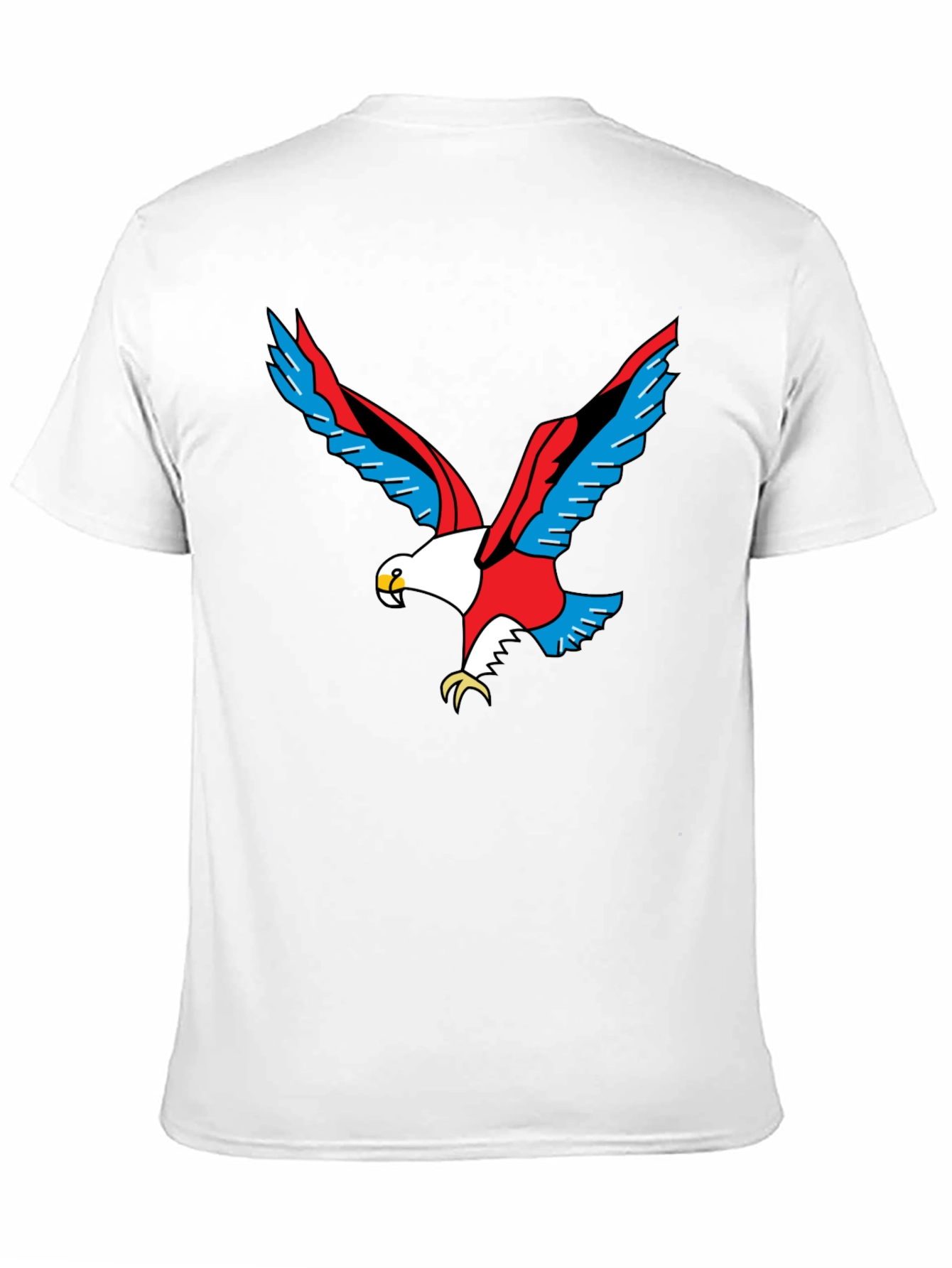 Bold Eagle Graphic Tee - Patriotic Style