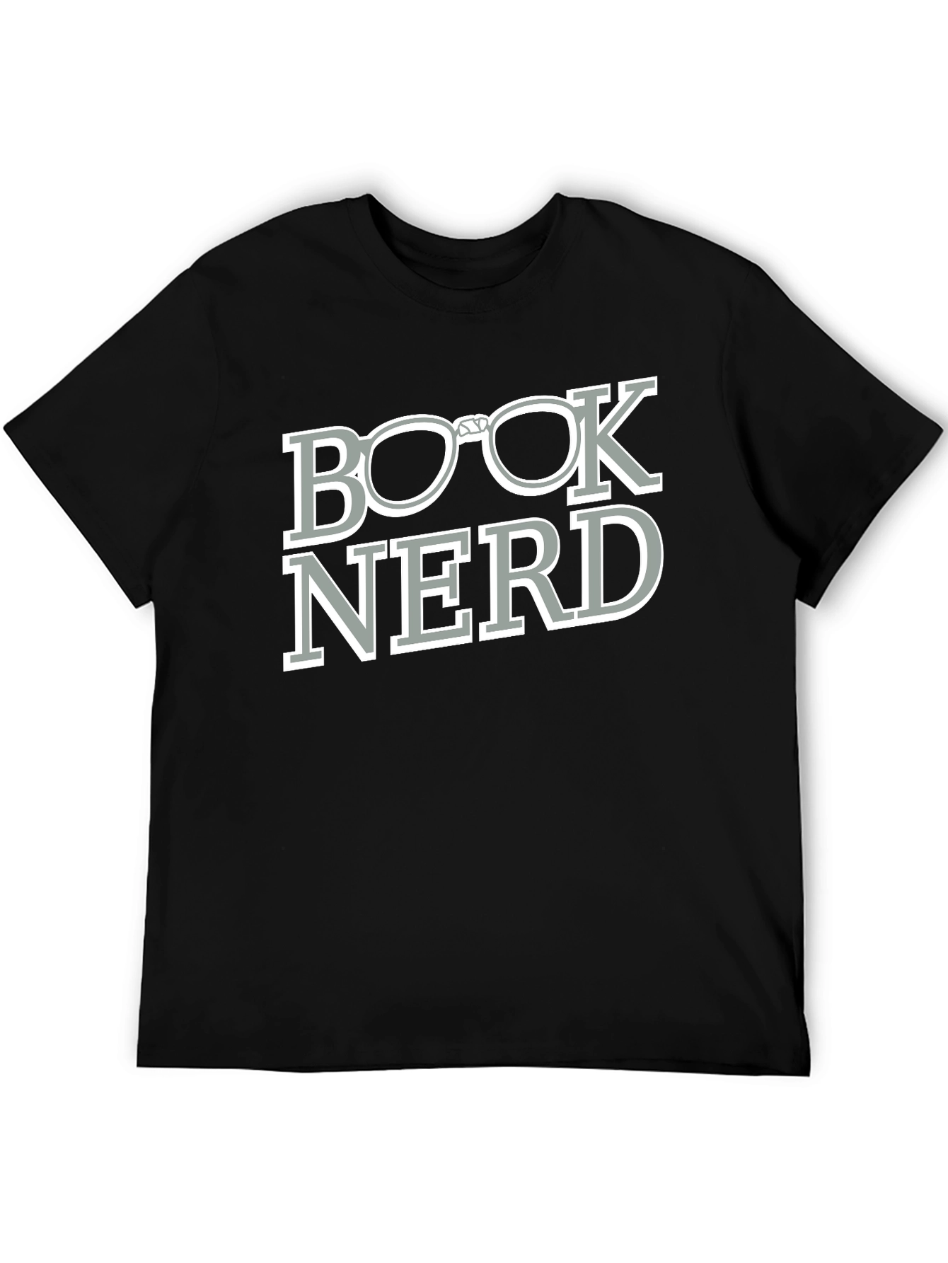 Book Nerd T-Shirt - Black Graphic Tee