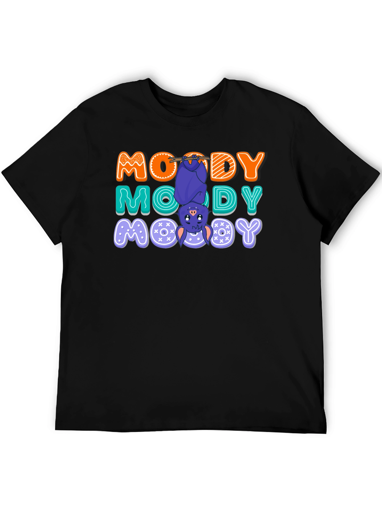 Moody Bat Graphic T-Shirt