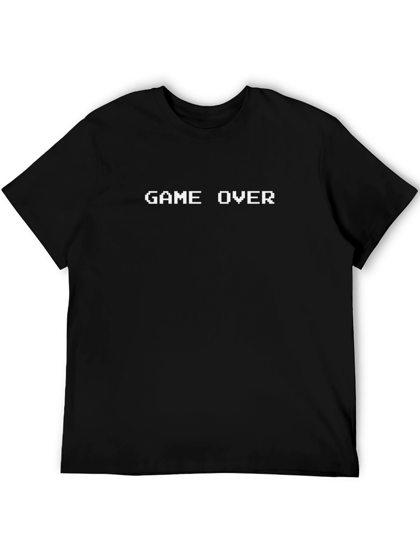 Game Over Graphic Tee - Retro Gamer Style