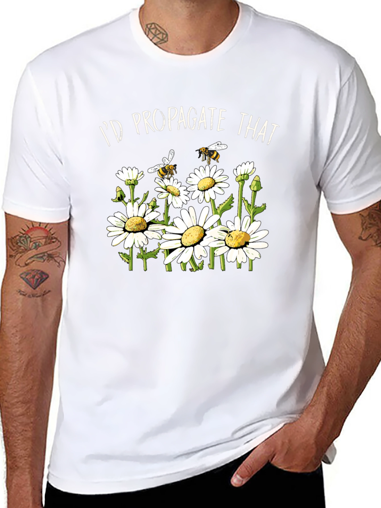 Id Propagate That - Bee and Daisy T-Shirt
