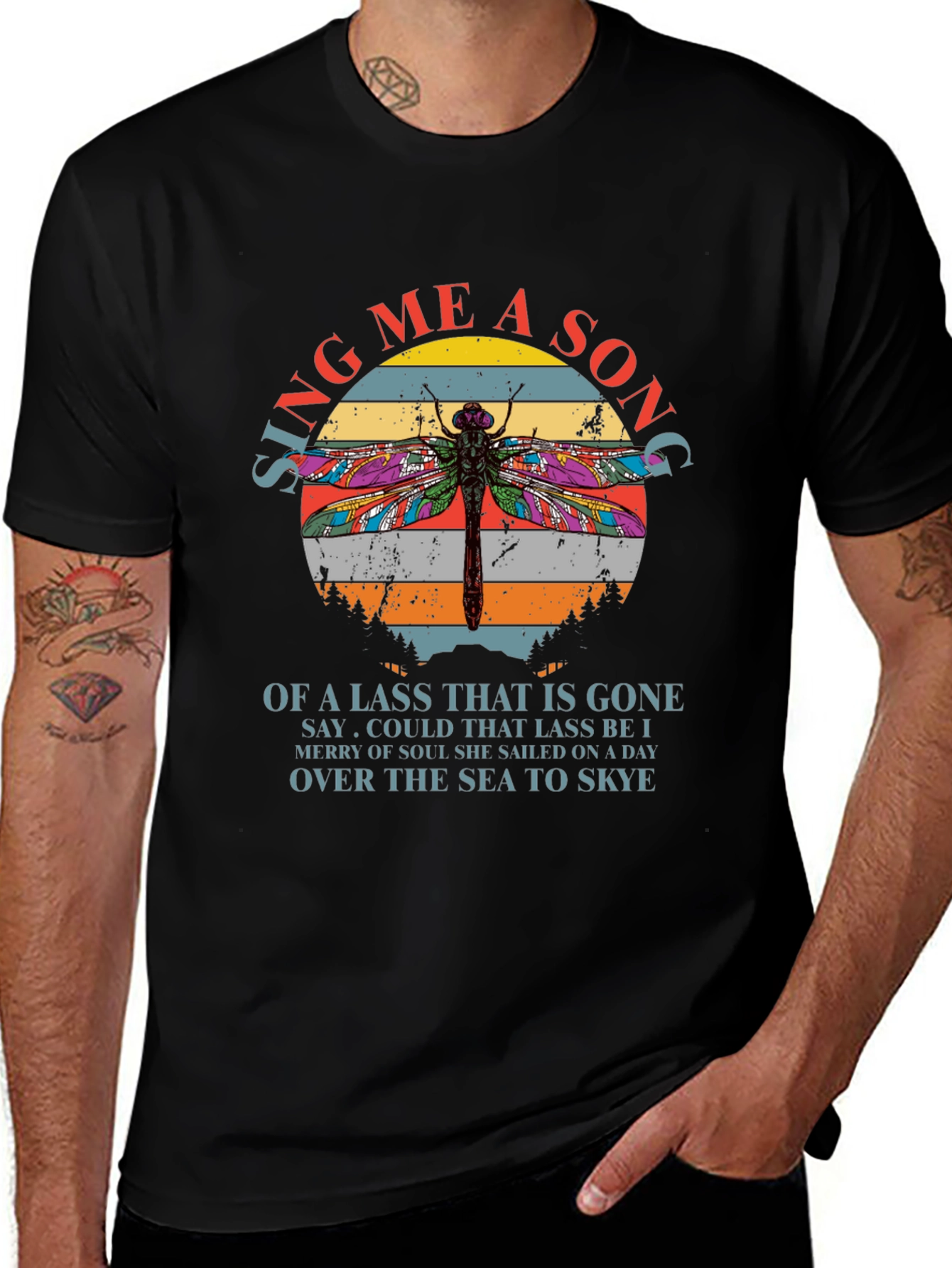 Sing Me a Song Dragonfly Graphic Tee