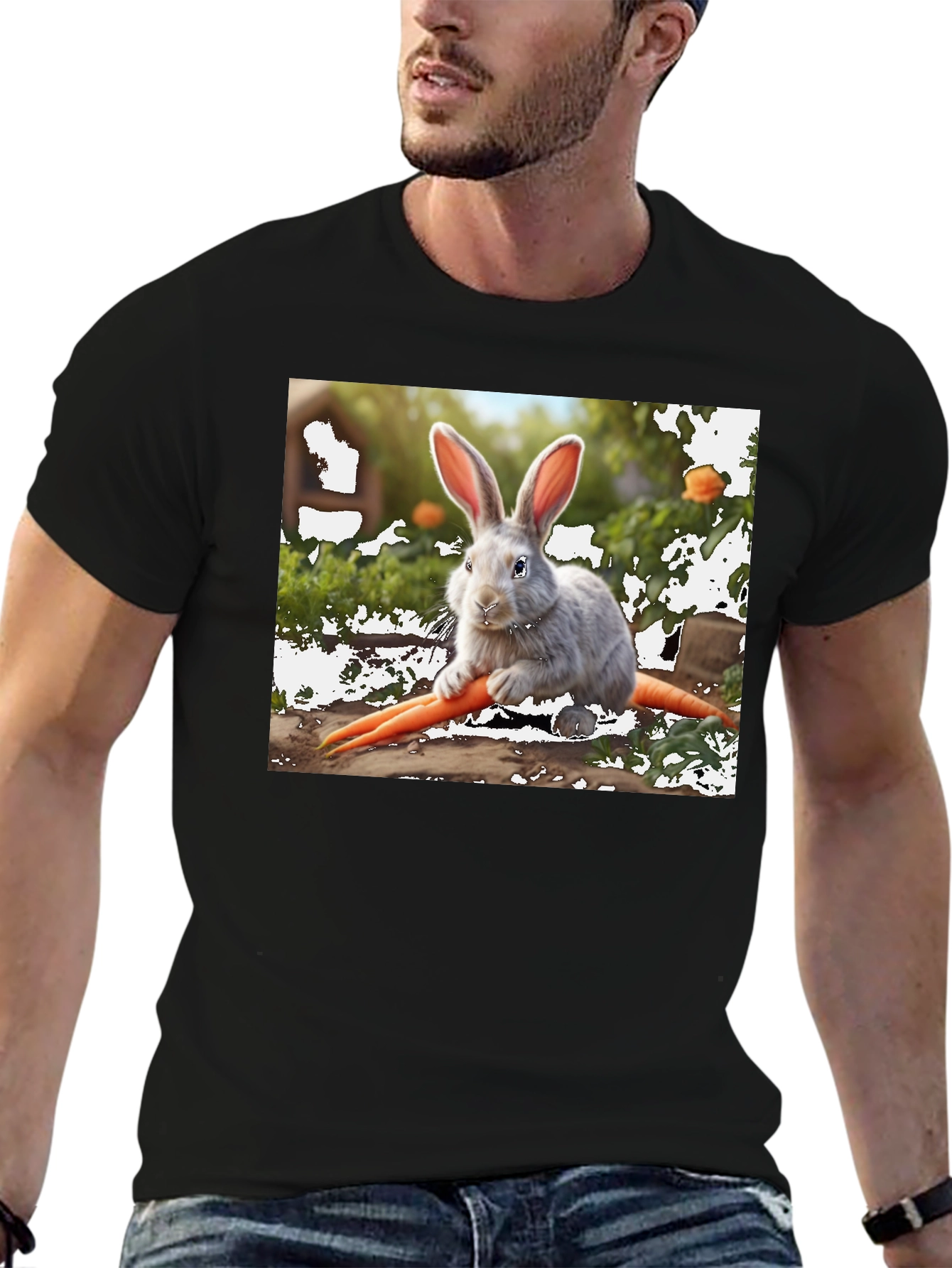 Rabbit & Carrot Graphic Tee