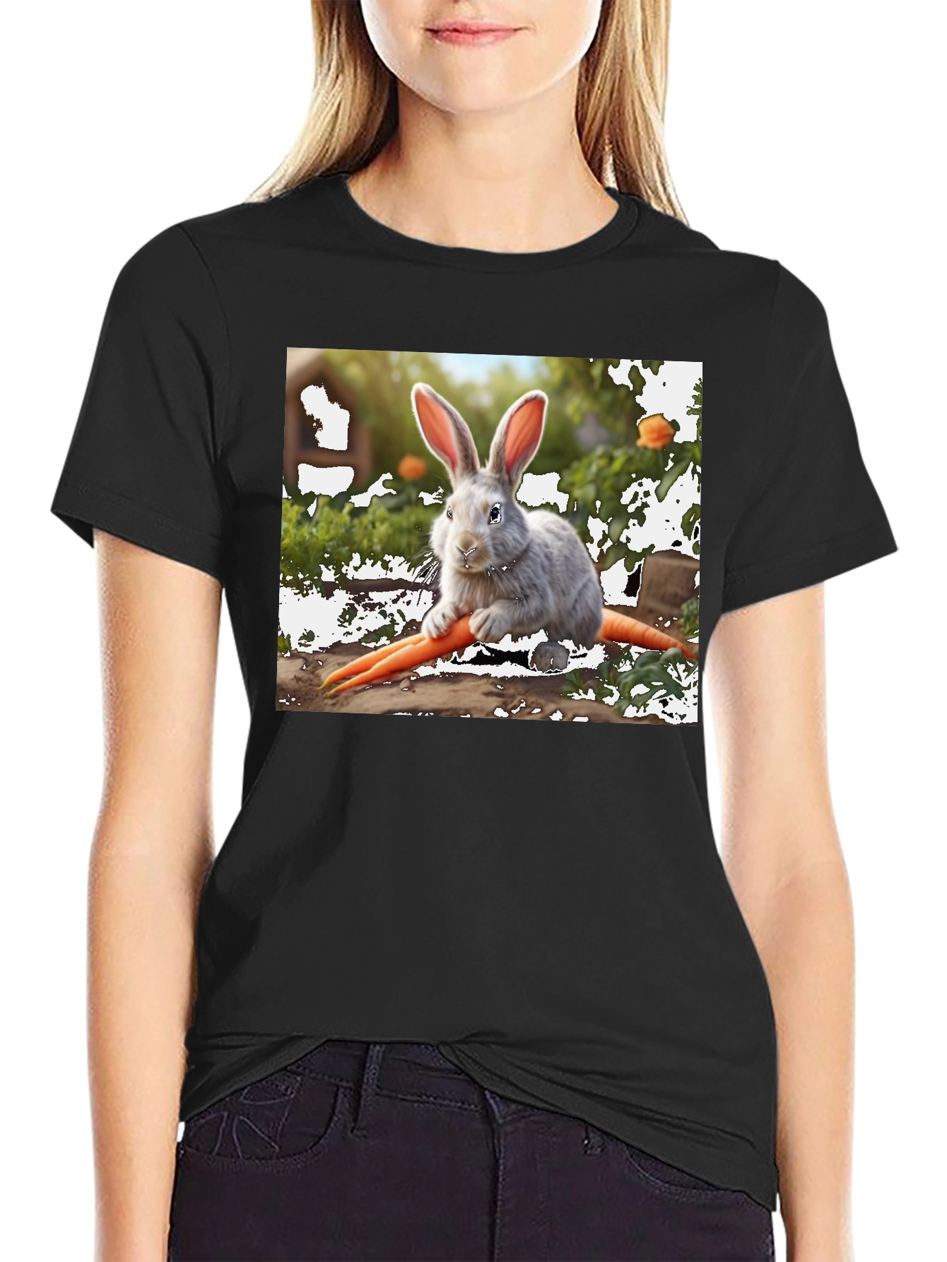 Rabbit & Carrot Graphic Tee