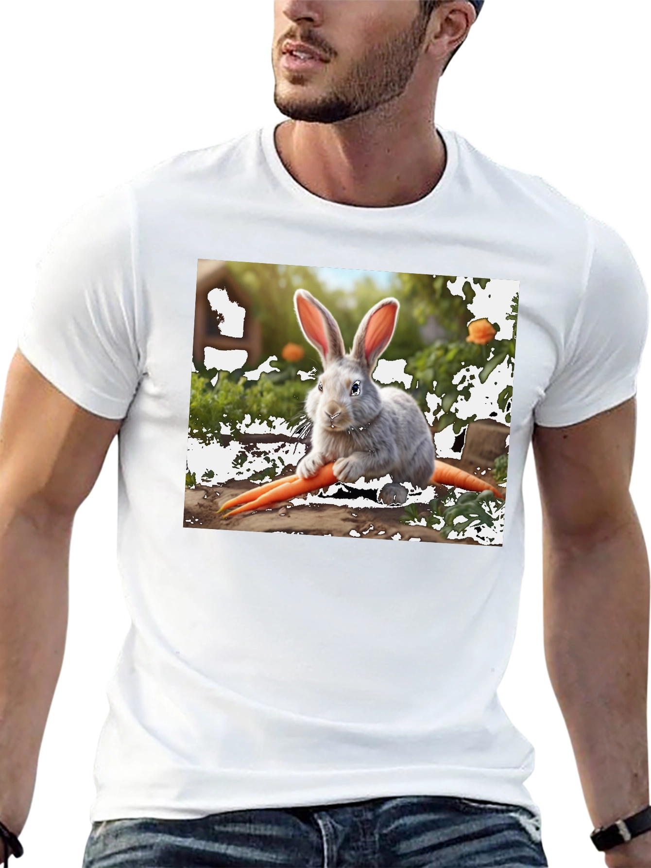 Rabbit & Carrot Graphic Tee