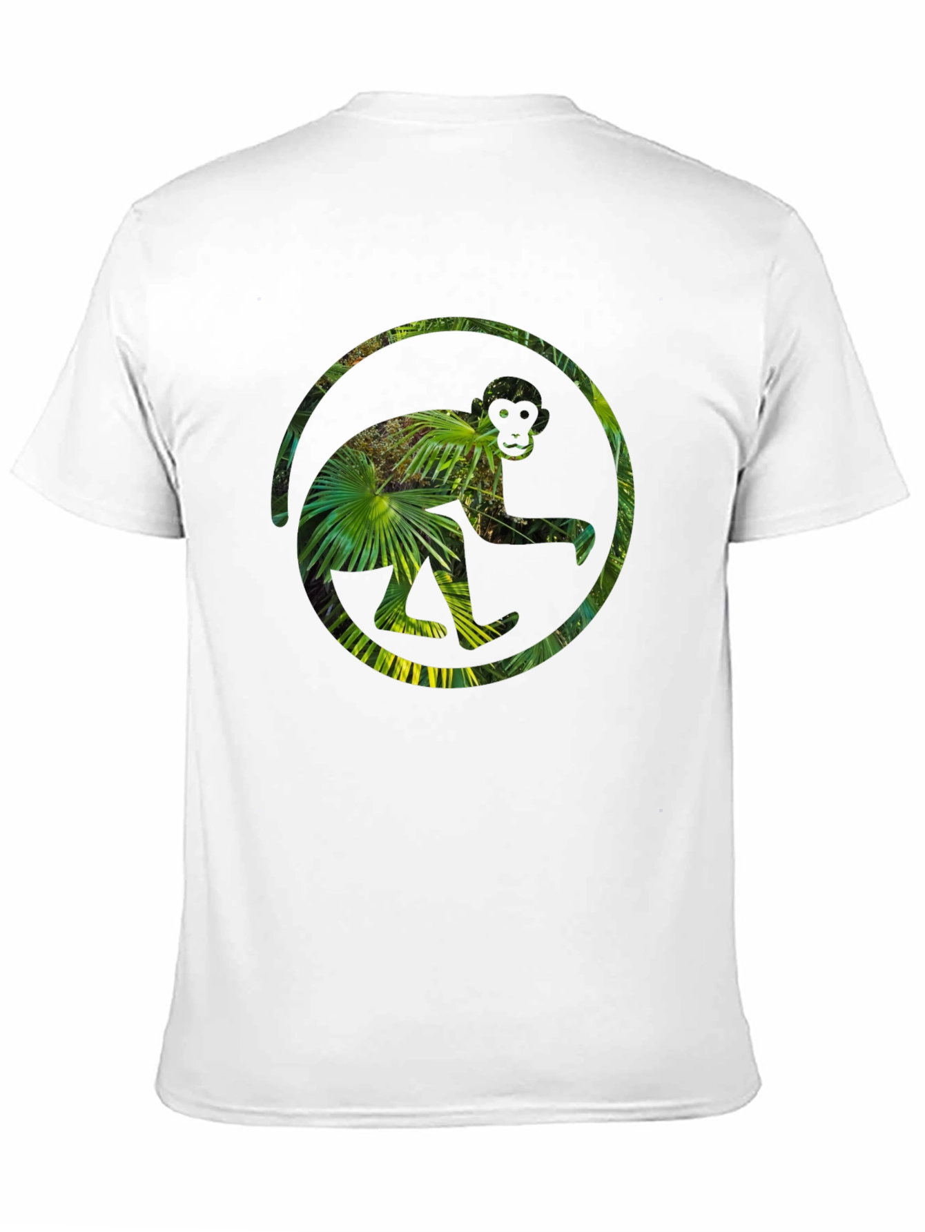 Jungle Monkey Tee - Unique Graphic Print