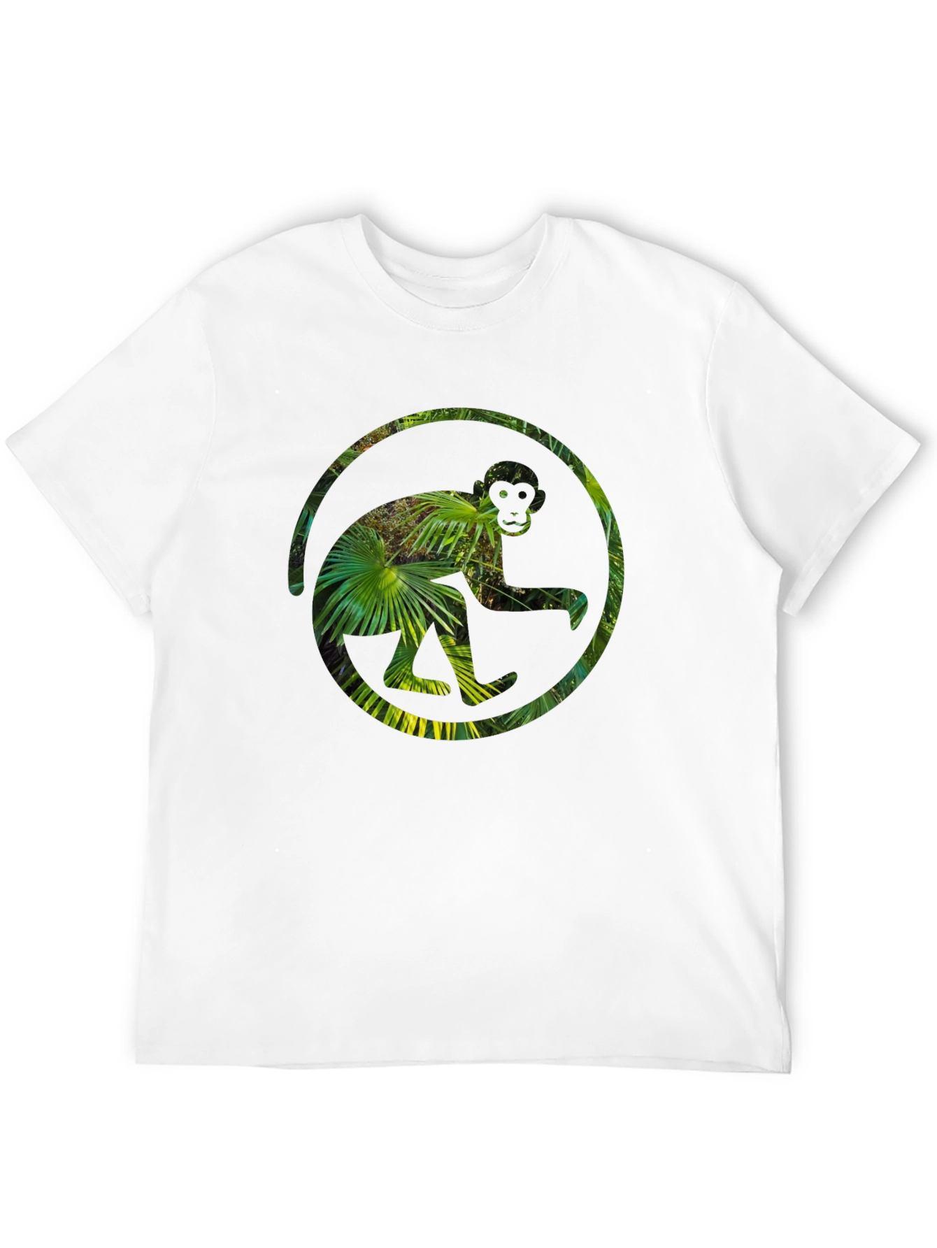 Jungle Monkey Tee - Unique Graphic Print
