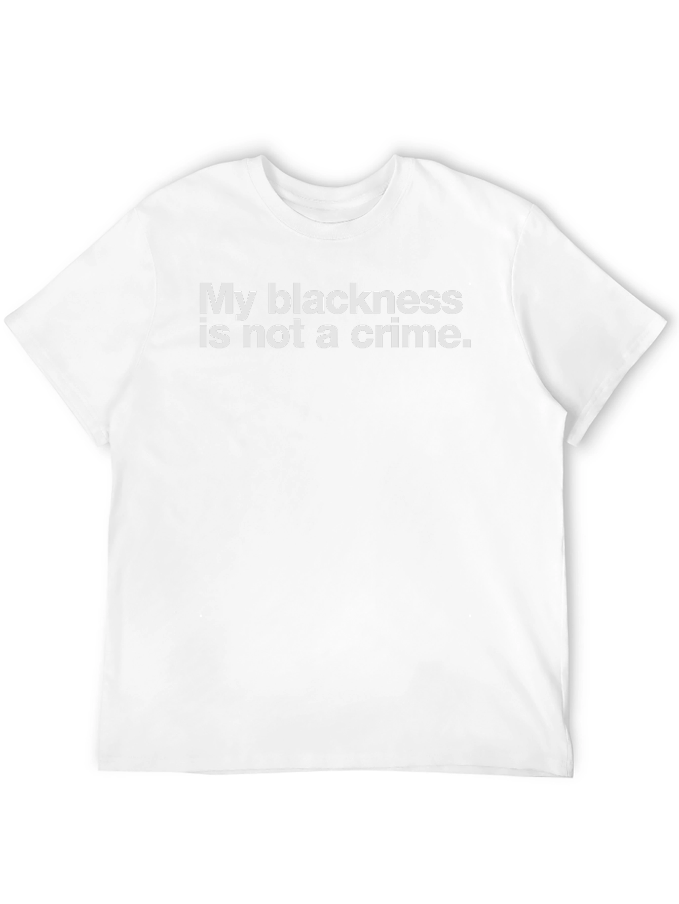 Blackness Is Not a Crime Statement T-Shirt