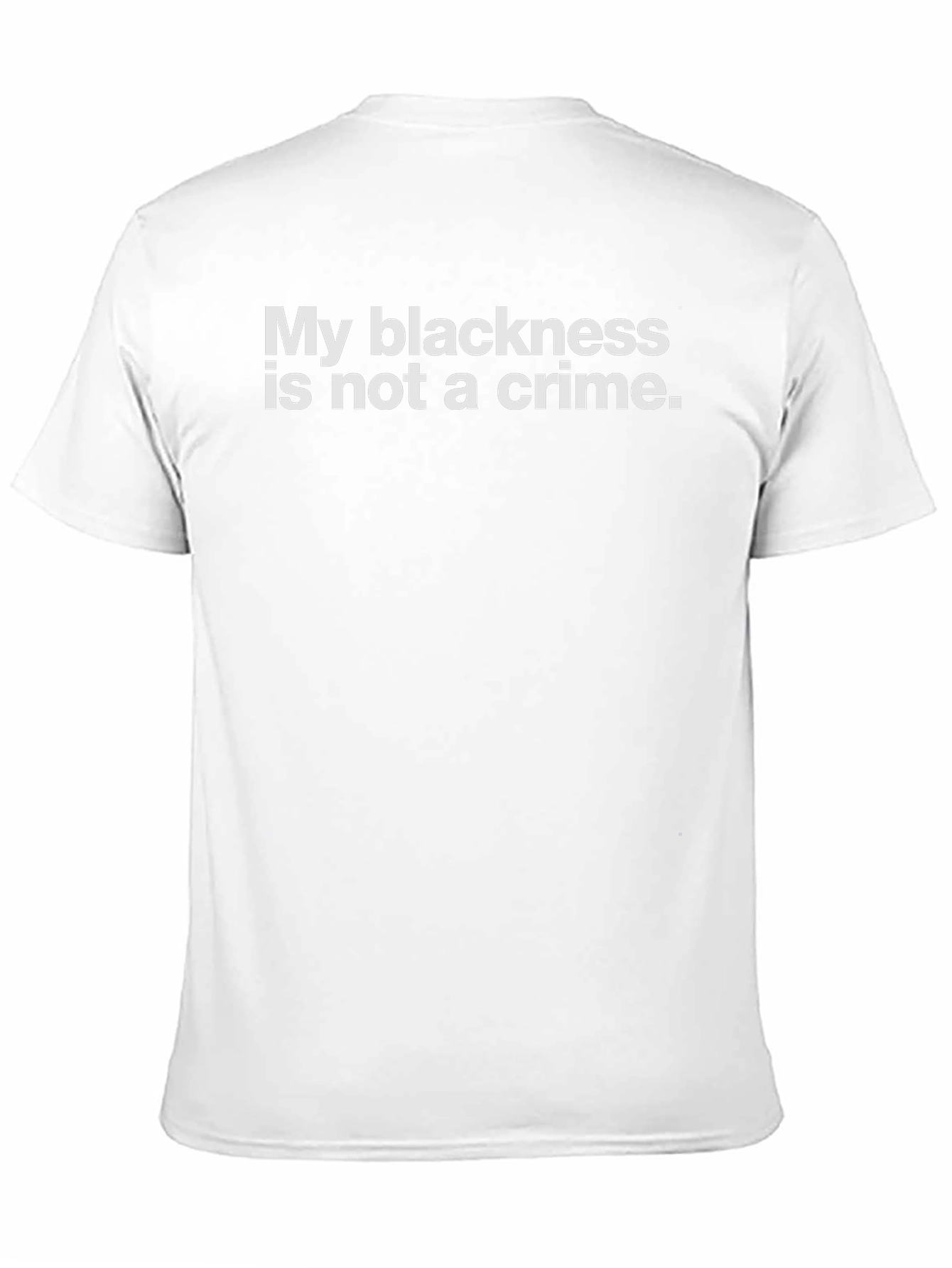 Blackness Is Not a Crime Statement T-Shirt
