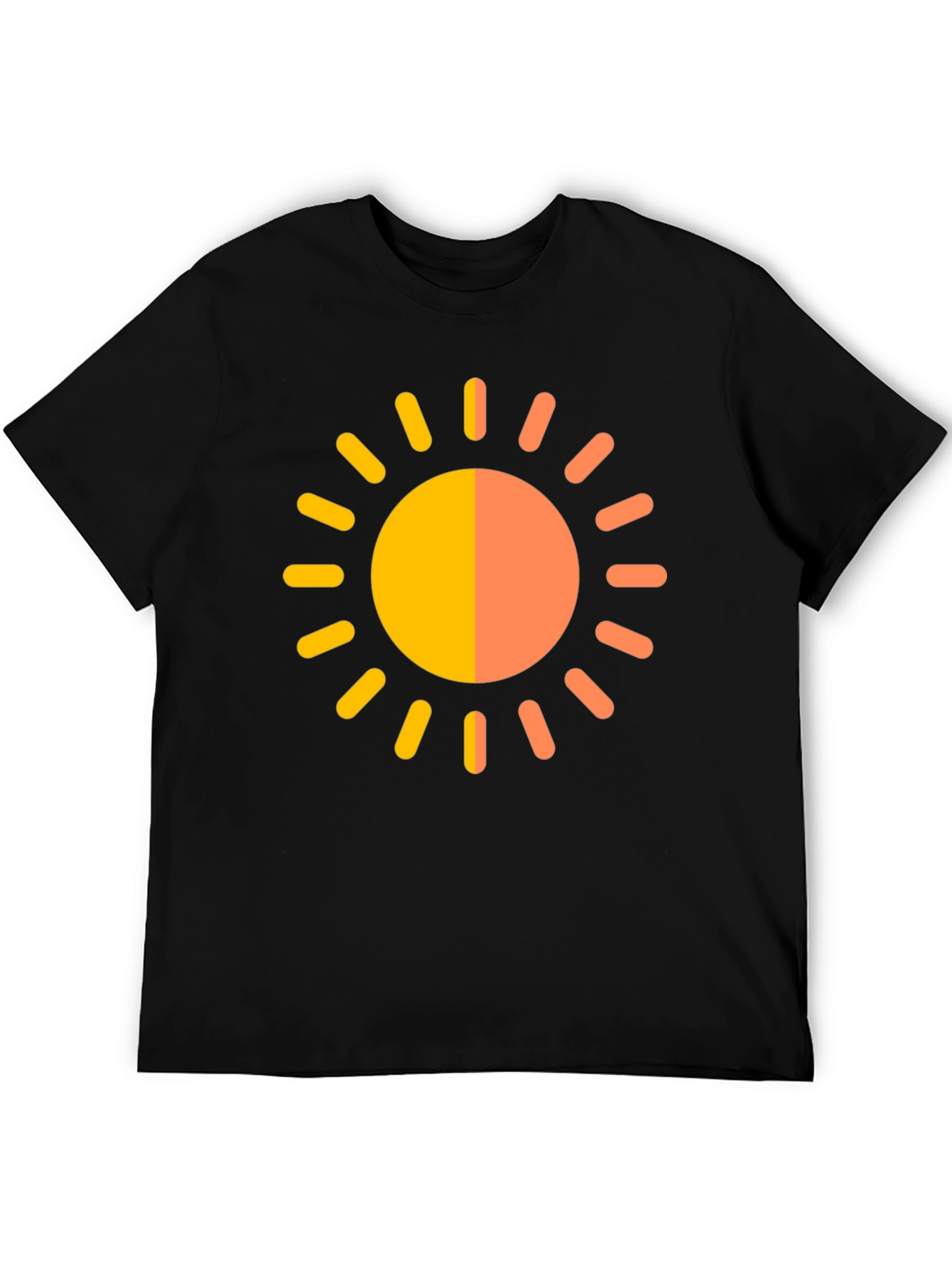 Sunshine Graphic Black T-Shirt