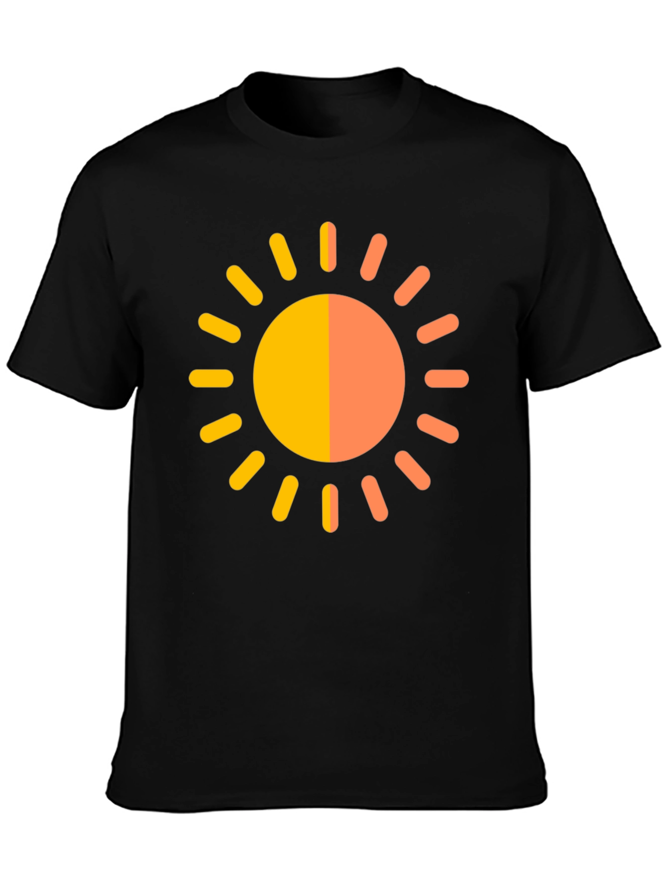 Sunshine Graphic Black T-Shirt