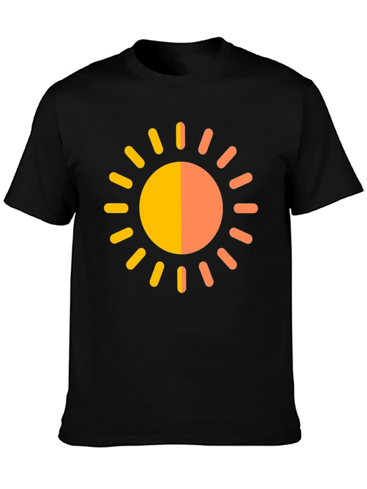 Sunshine Graphic Black T-Shirt