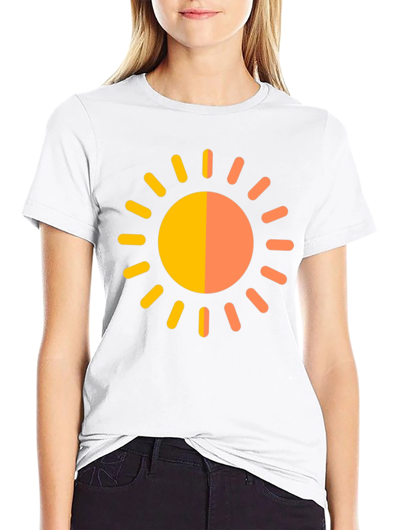 Sunshine Graphic Black T-Shirt