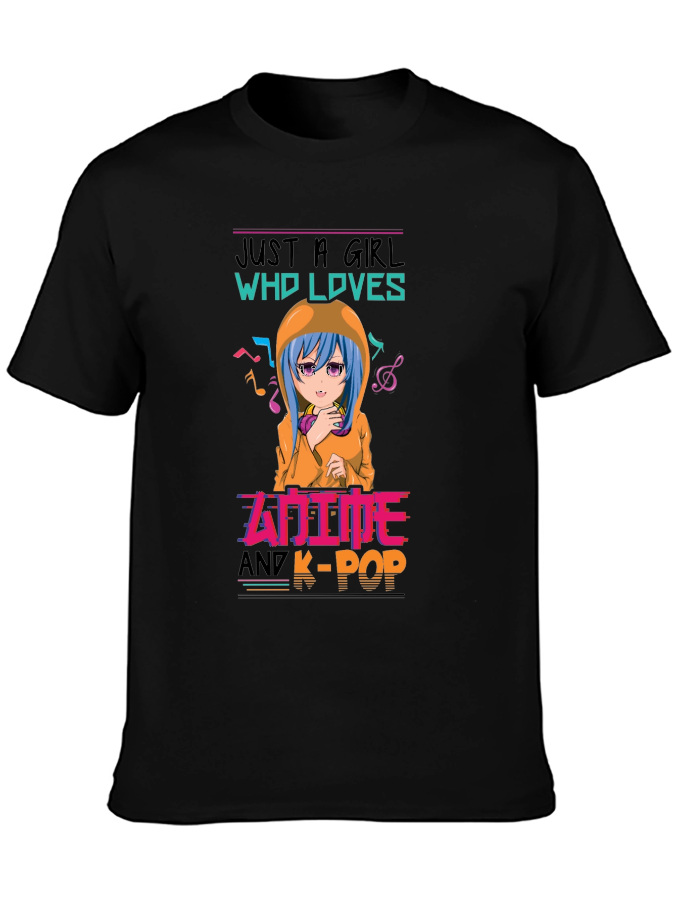 Anime & K-Pop Girls T-Shirt
