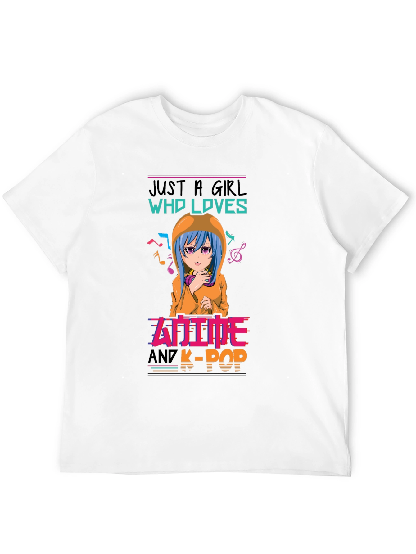 Anime & K-Pop Girls T-Shirt