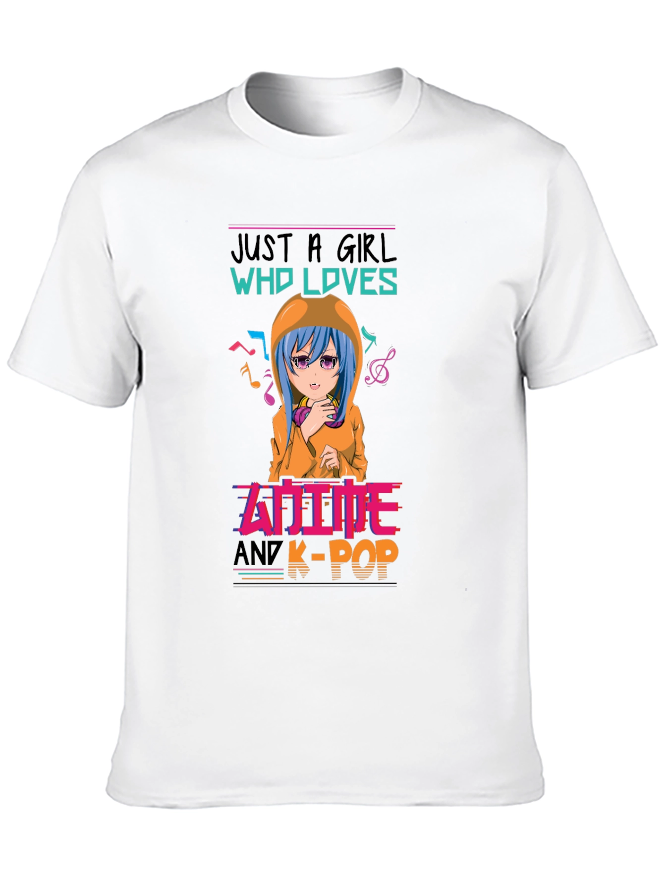 Anime & K-Pop Girls T-Shirt