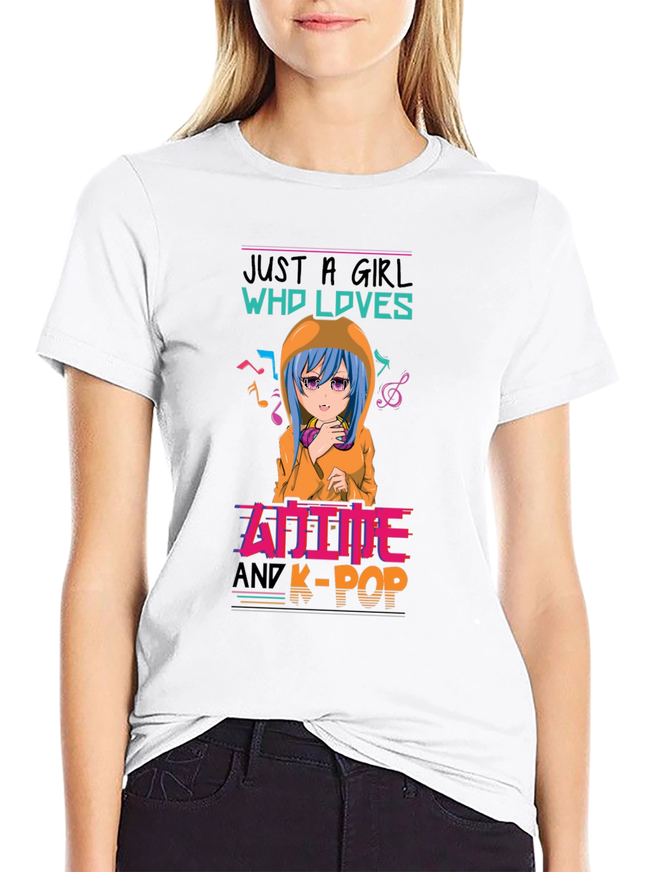 Anime & K-Pop Girls T-Shirt