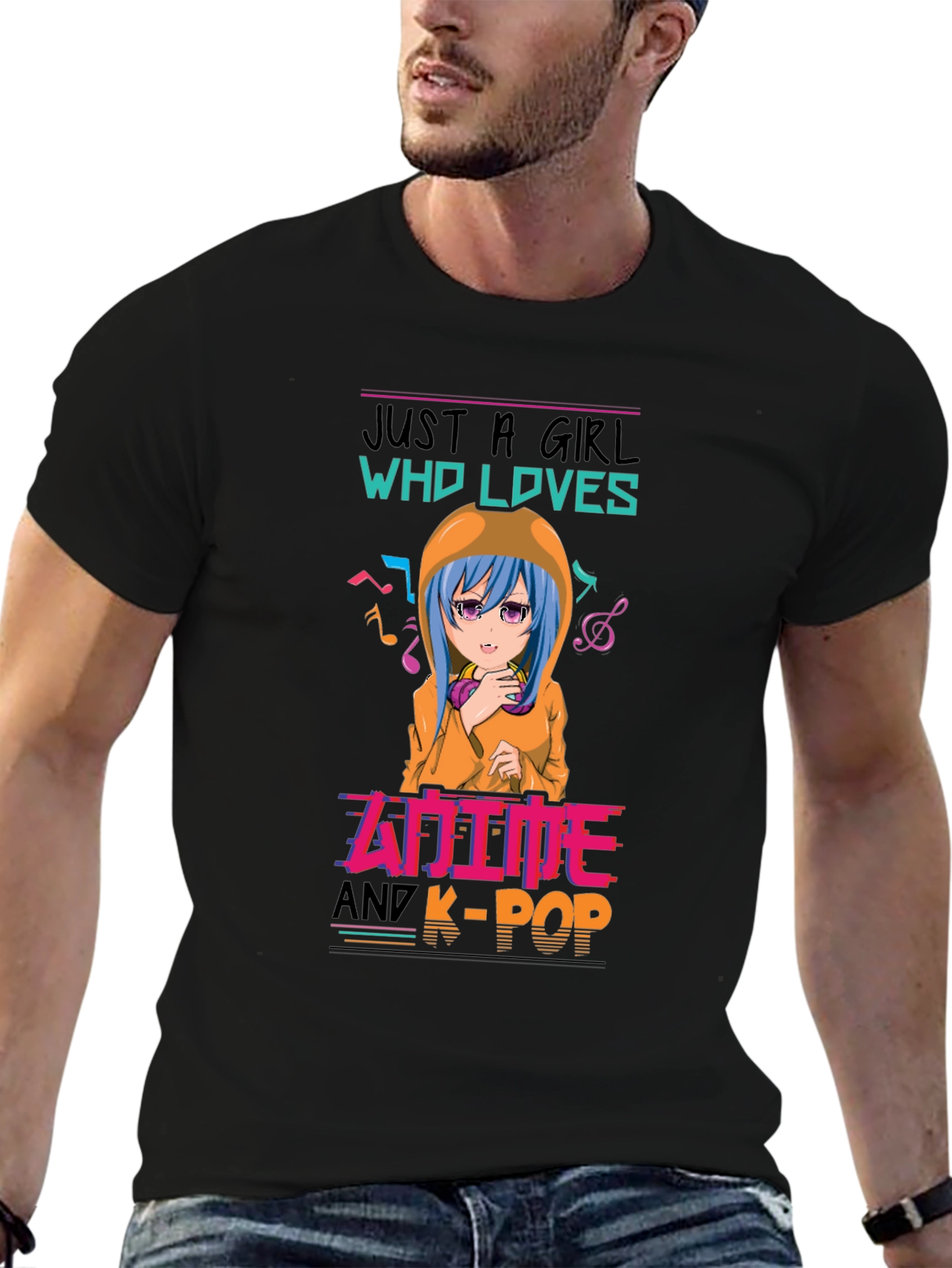 Anime & K-Pop Girls T-Shirt
