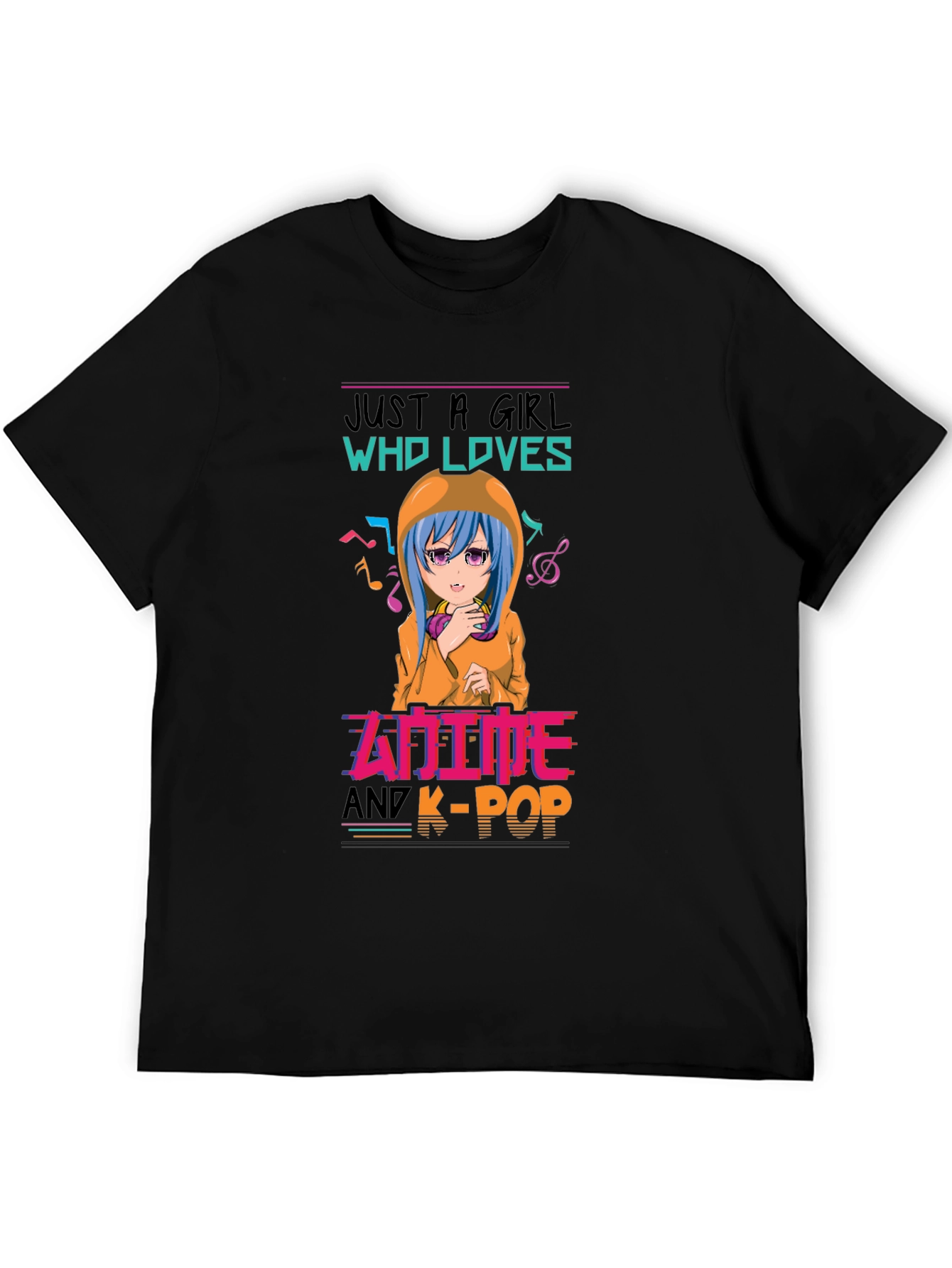 Anime & K-Pop Girls T-Shirt
