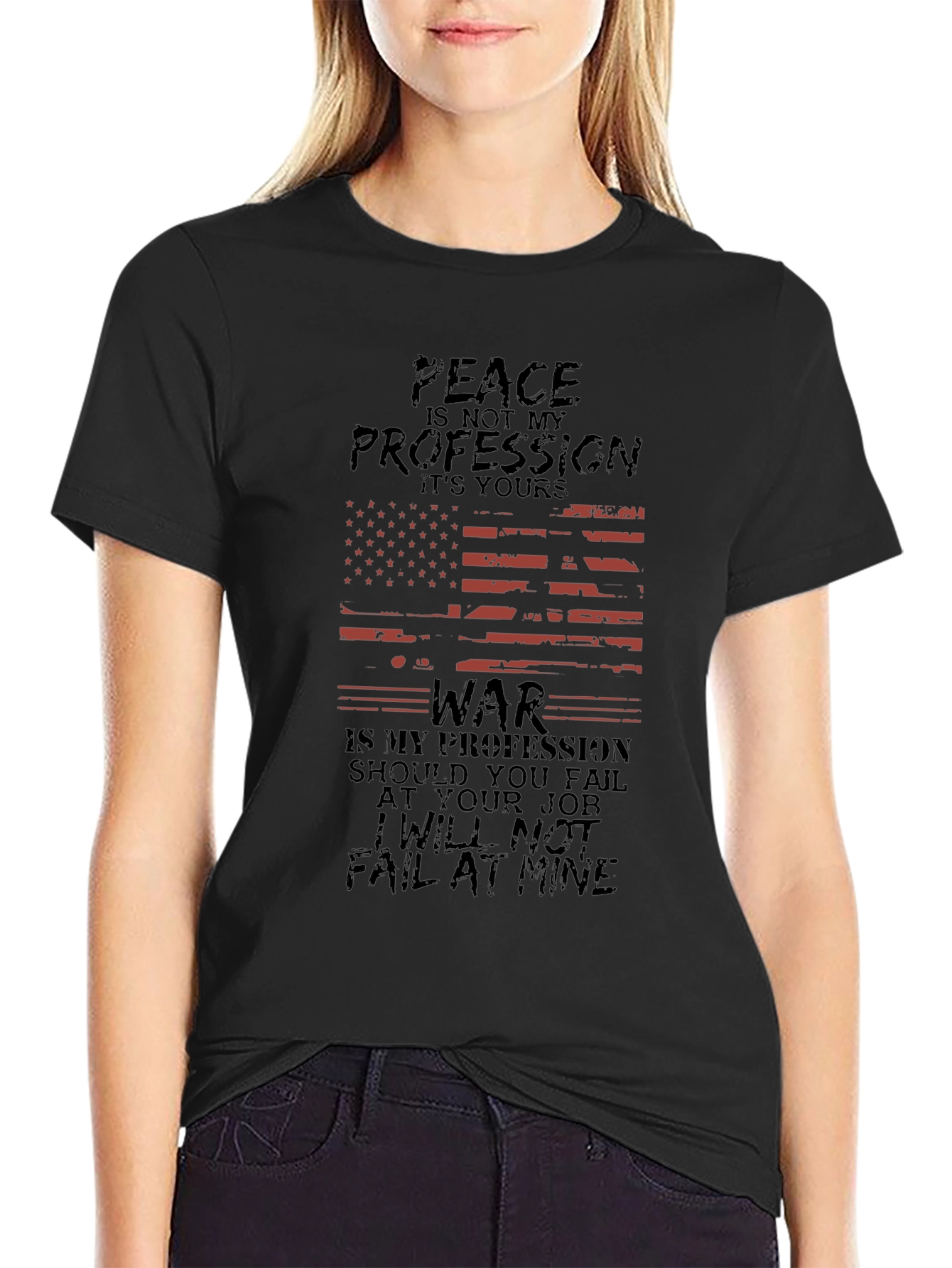 Peace is Not My Profession Graphic Tee