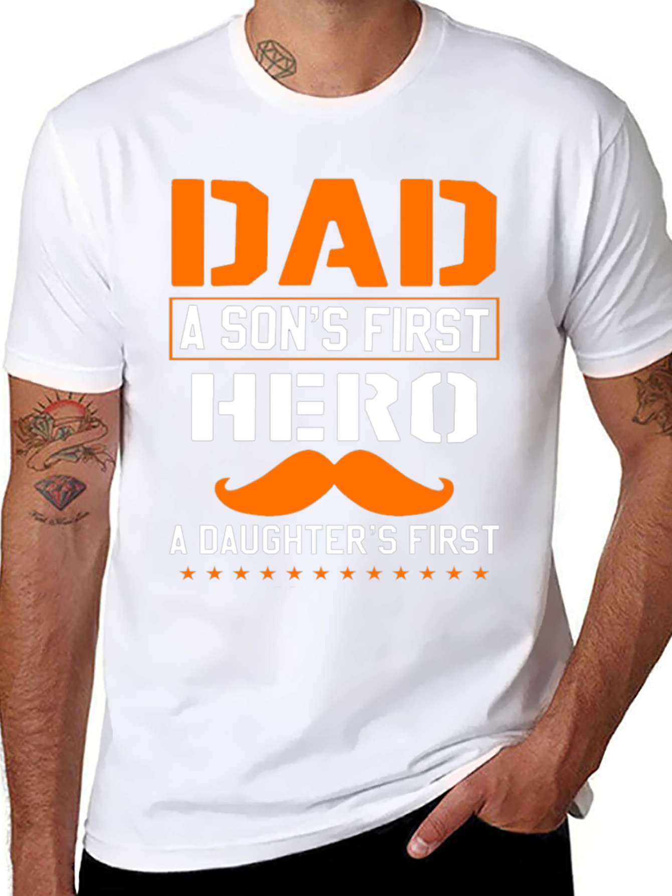 Dad Hero T-Shirt - Fathers Day Gift