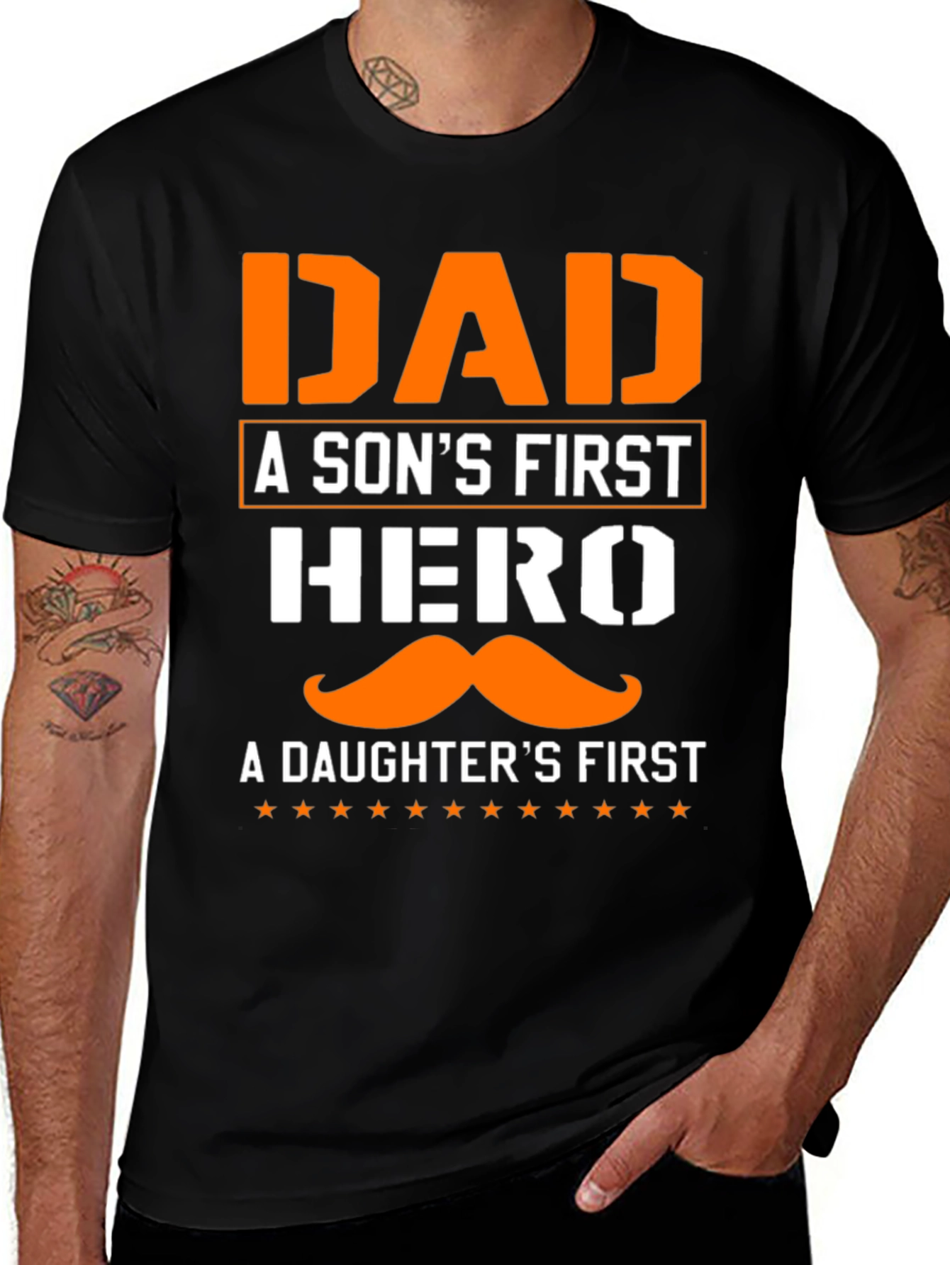 Dad Hero T-Shirt - Fathers Day Gift