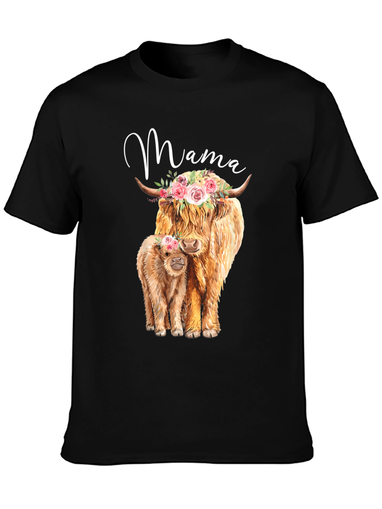 Mama & Baby Cow Graphic Tee