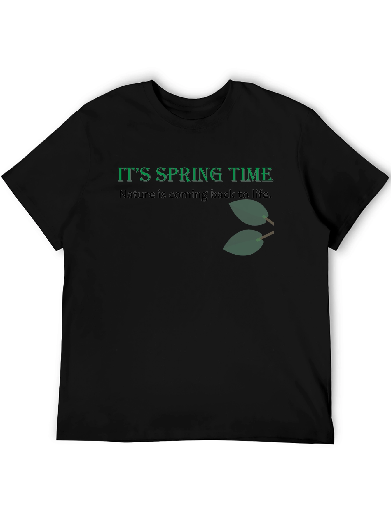 Spring Time Nature T-Shirt - Stylish Casual Tee